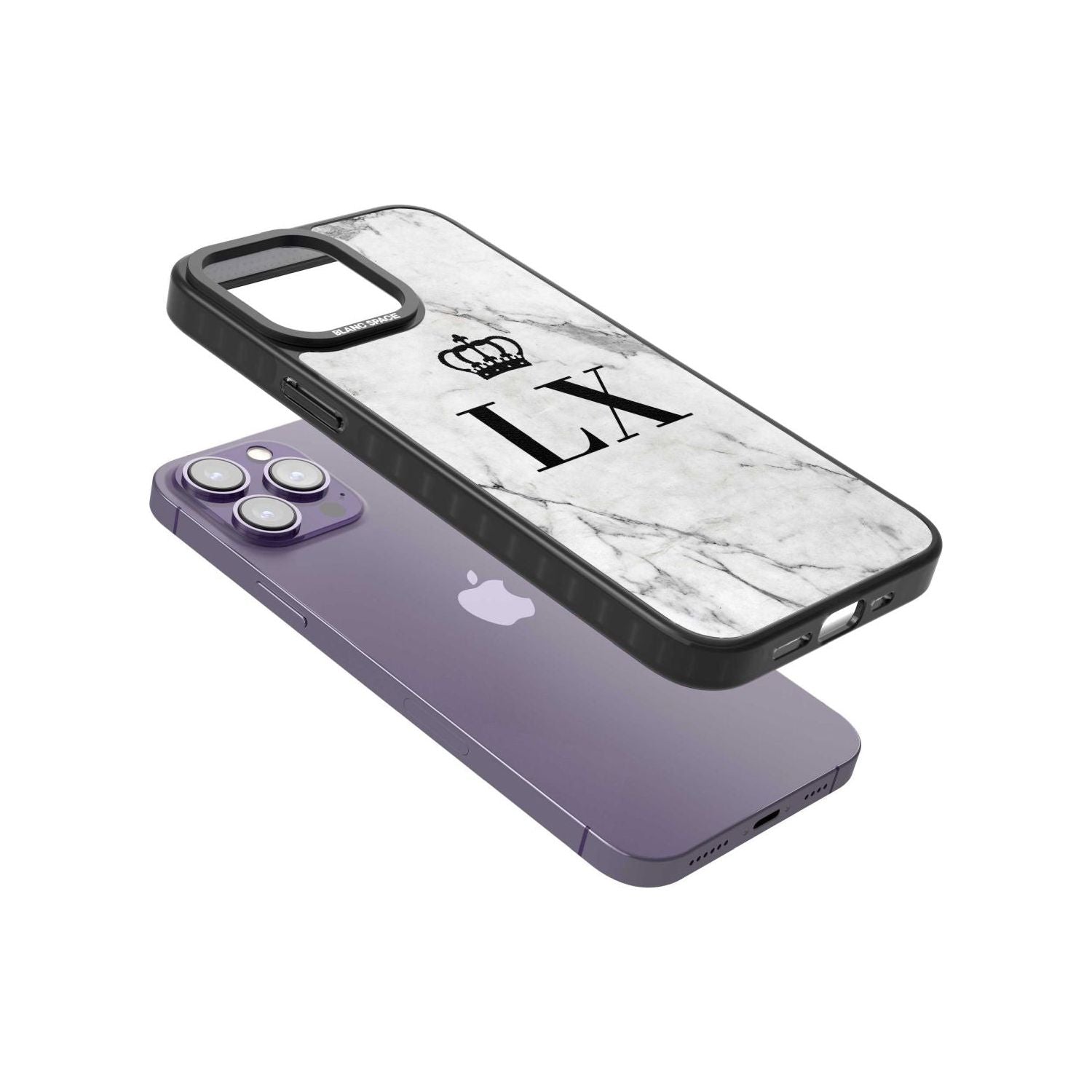 Personalised Initials with Crown on White Marble Custom Phone Case iPhone 15 Pro Max / Black Impact Case,iPhone 15 Plus / Black Impact Case,iPhone 15 Pro / Black Impact Case,iPhone 15 / Black Impact Case,iPhone 15 Pro Max / Impact Case,iPhone 15 Plus / Impact Case,iPhone 15 Pro / Impact Case,iPhone 15 / Impact Case,iPhone 15 Pro Max / Magsafe Black Impact Case,iPhone 15 Plus / Magsafe Black Impact Case,iPhone 15 Pro / Magsafe Black Impact Case,iPhone 15 / Magsafe Black Impact Case,iPhone 14 Pro Max / Black