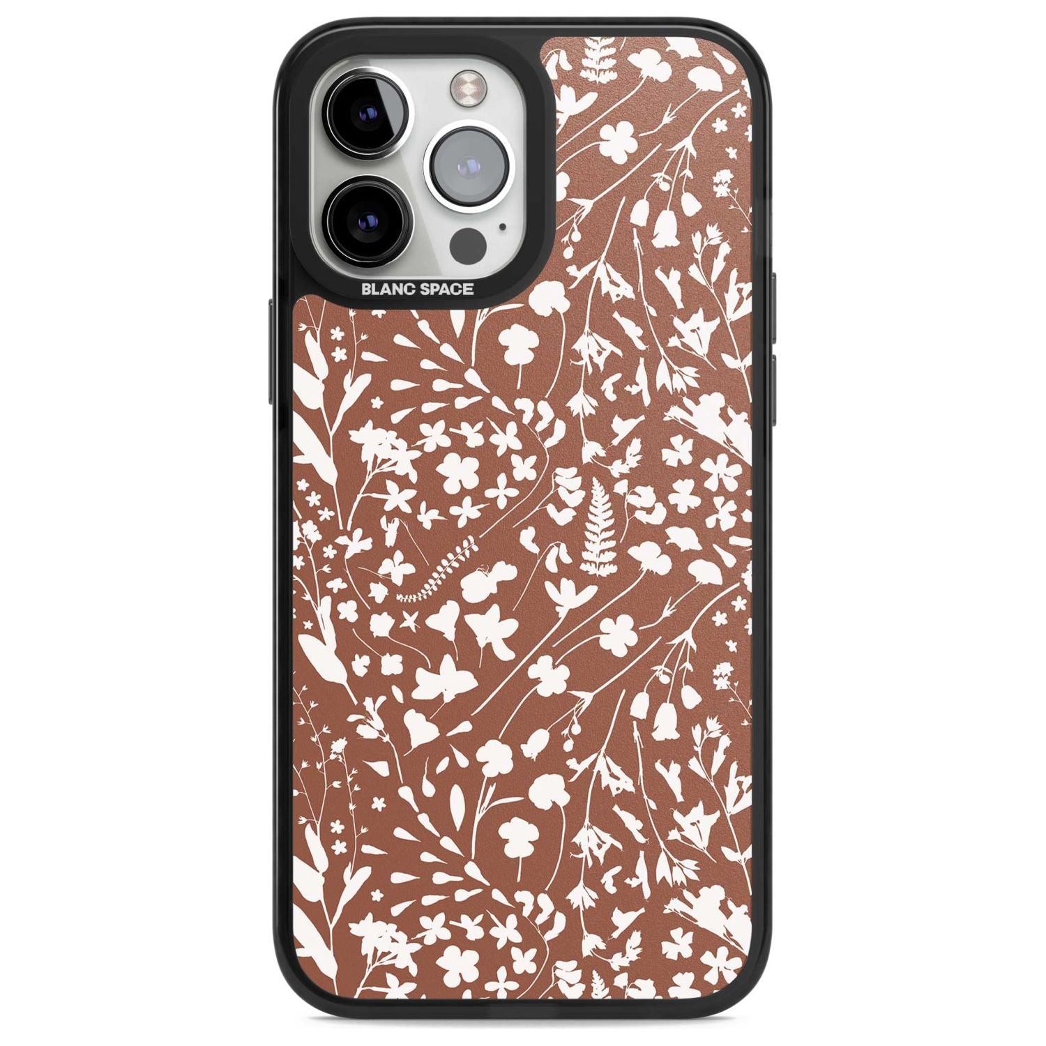 Wildflower Cluster On Terracotta