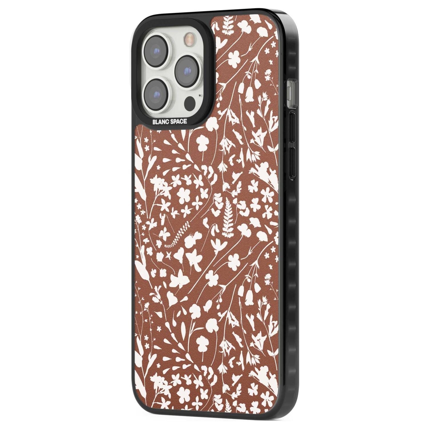 Wildflower Cluster On Terracotta