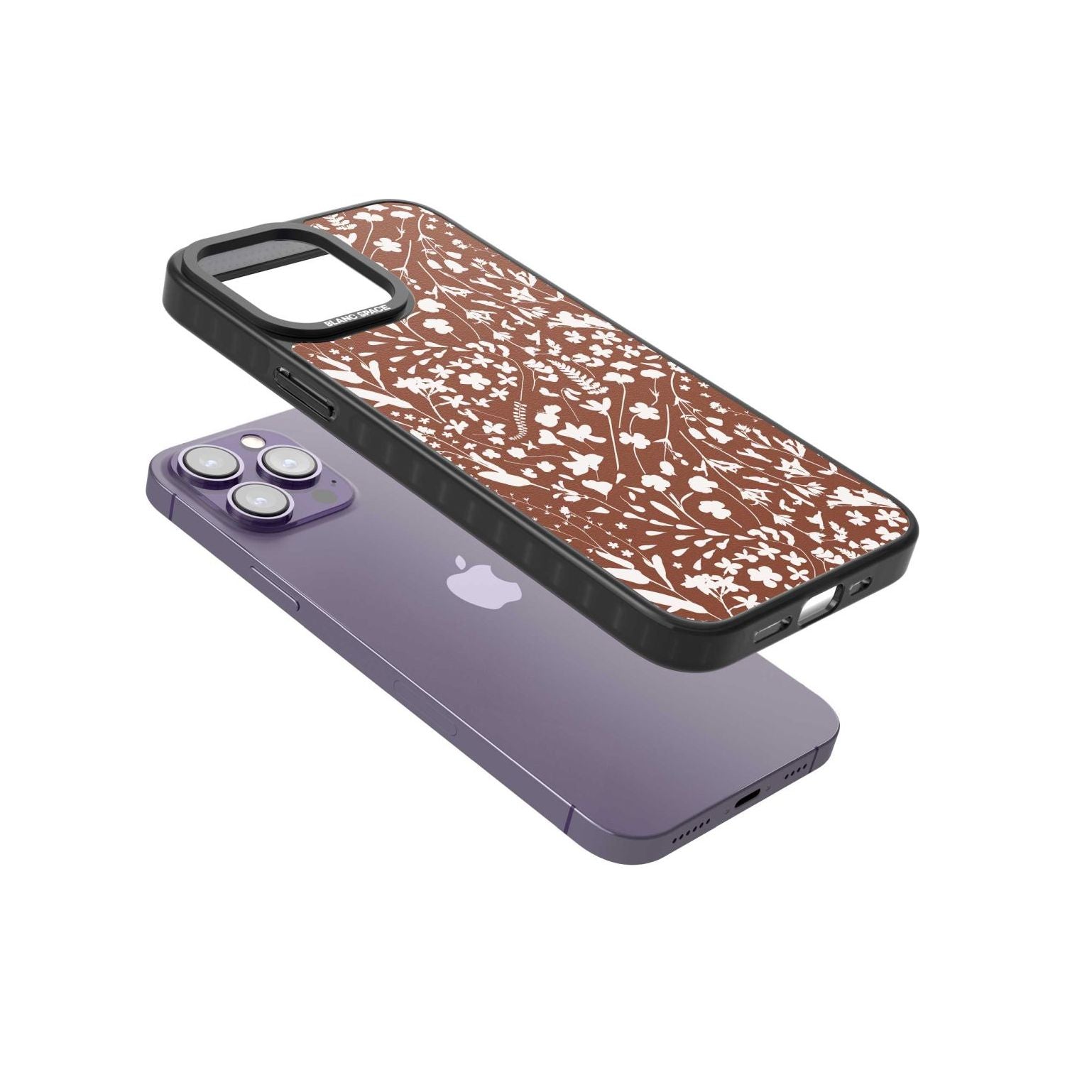 Wildflower Cluster On Terracotta