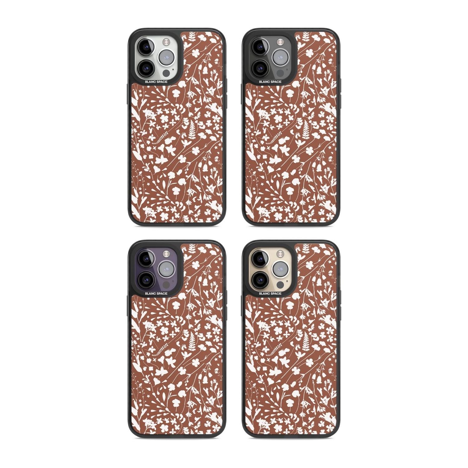 Wildflower Cluster On Terracotta