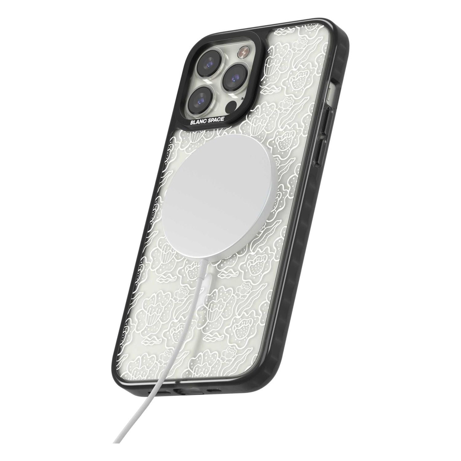 Funky Floral Patterns White on Clear Phone Case iPhone 15 Pro Max / Black Impact Case,iPhone 15 Plus / Black Impact Case,iPhone 15 Pro / Black Impact Case,iPhone 15 / Black Impact Case,iPhone 15 Pro Max / Impact Case,iPhone 15 Plus / Impact Case,iPhone 15 Pro / Impact Case,iPhone 15 / Impact Case,iPhone 15 Pro Max / Magsafe Black Impact Case,iPhone 15 Plus / Magsafe Black Impact Case,iPhone 15 Pro / Magsafe Black Impact Case,iPhone 15 / Magsafe Black Impact Case,iPhone 14 Pro Max / Black Impact Case,iPhone
