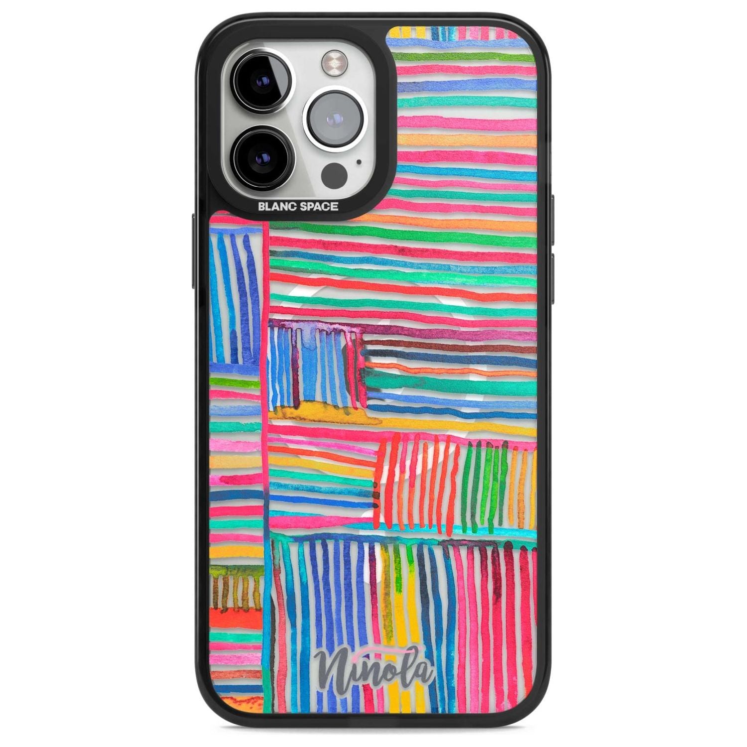 Vibrant Watercolor Lines