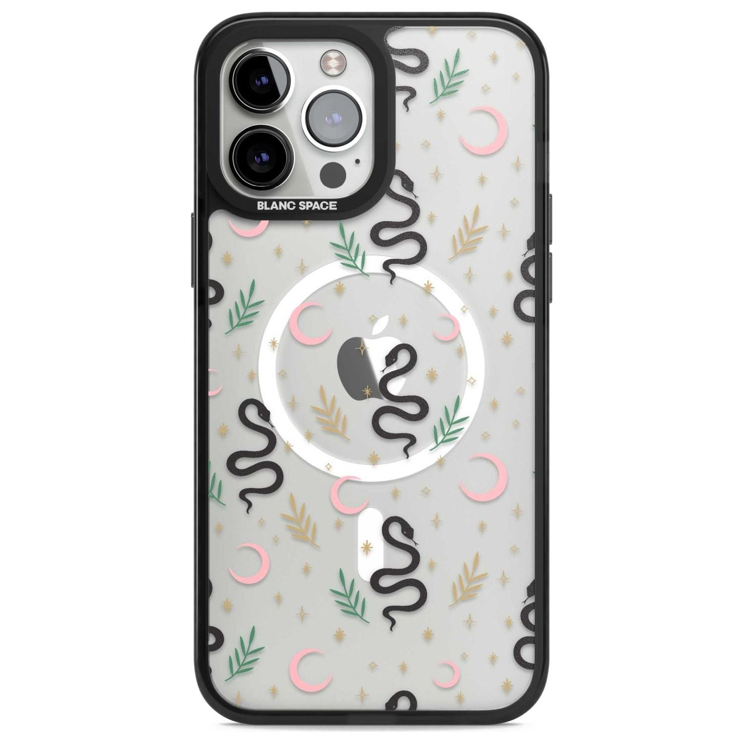 Snake & Moon Pattern