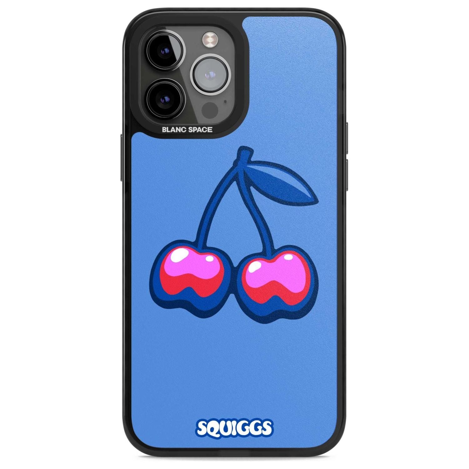 Cherry Bomb Phone Case iPhone 13 Pro Max / Magsafe Black Impact Case Blanc Space