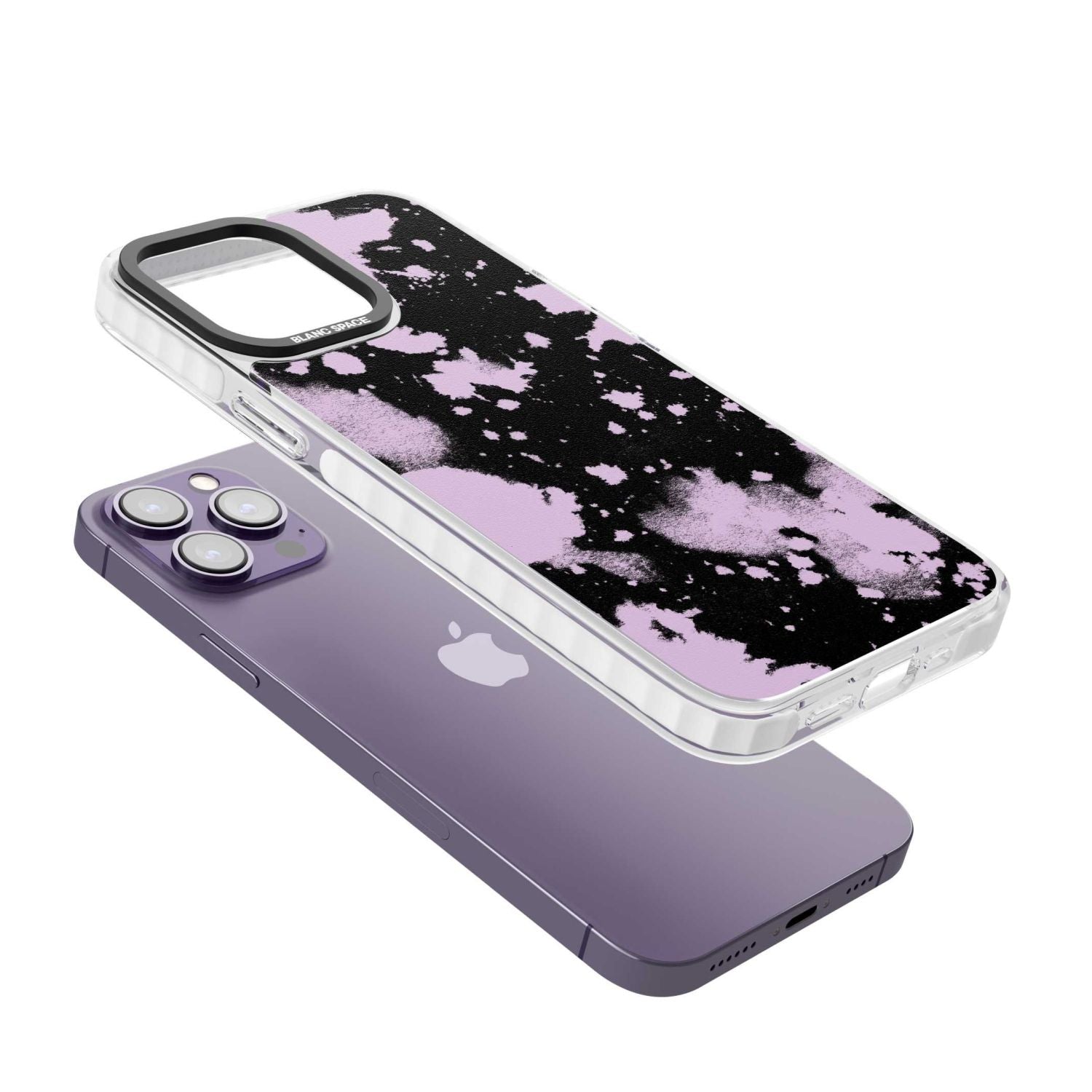 Pink & Black Acid Wash Tie Dye