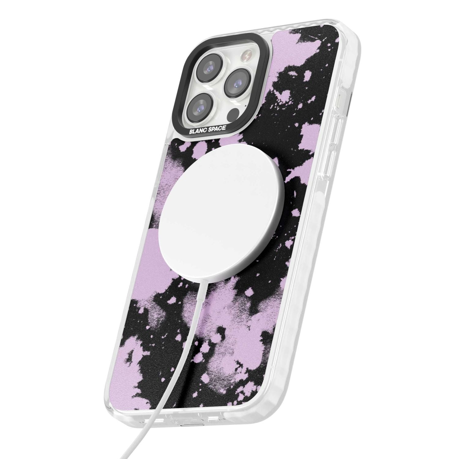 Pink & Black Acid Wash Tie Dye