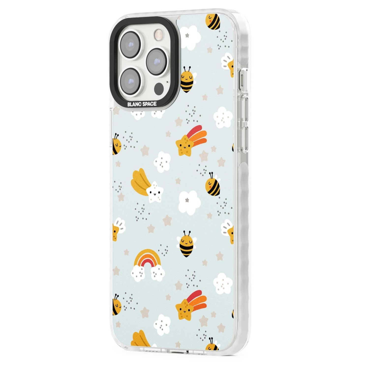 Sweet As Honey Patterns: Bees & Rainbows