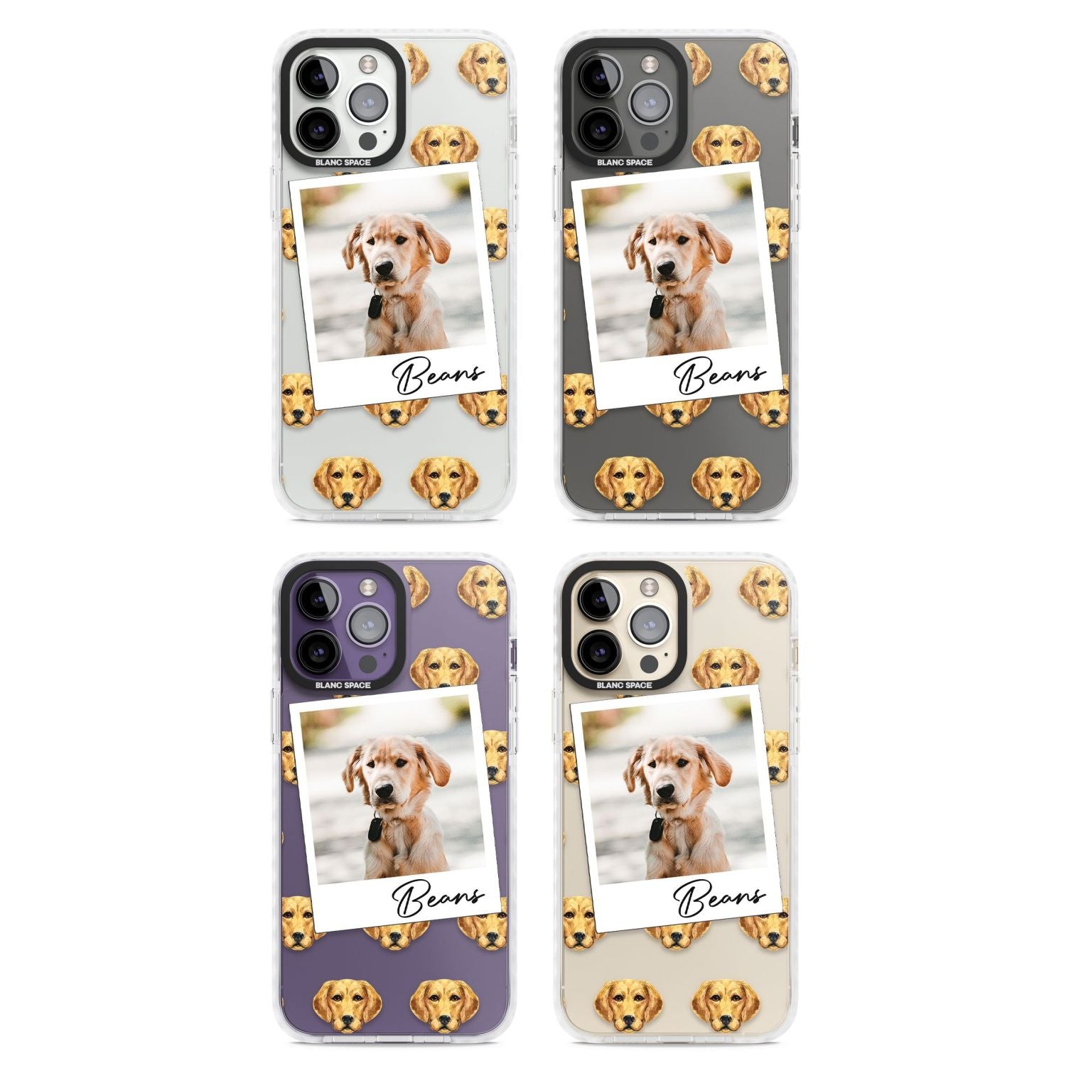 Personalised Labrador Instant Camera Photo