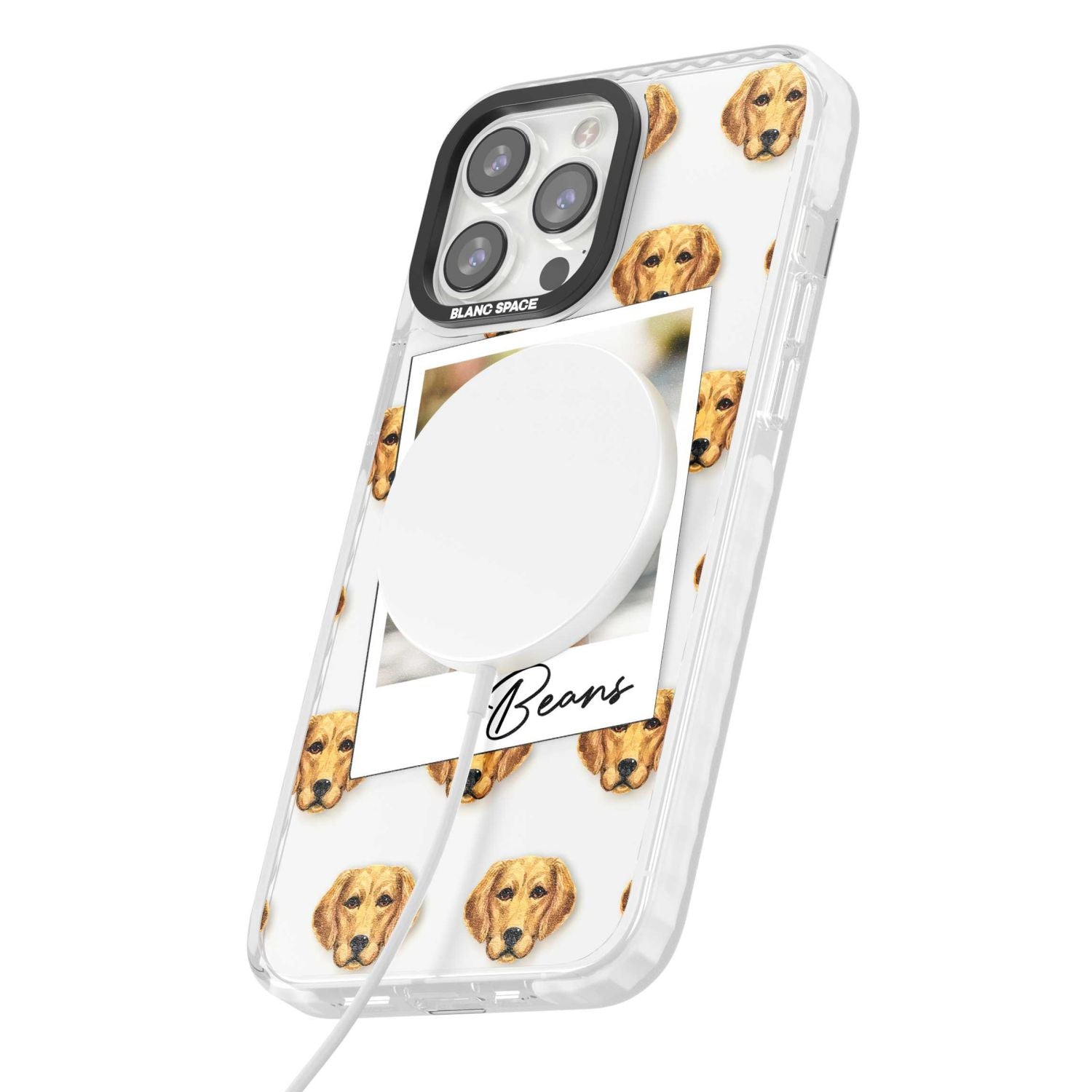 Personalised Labrador Instant Camera Photo