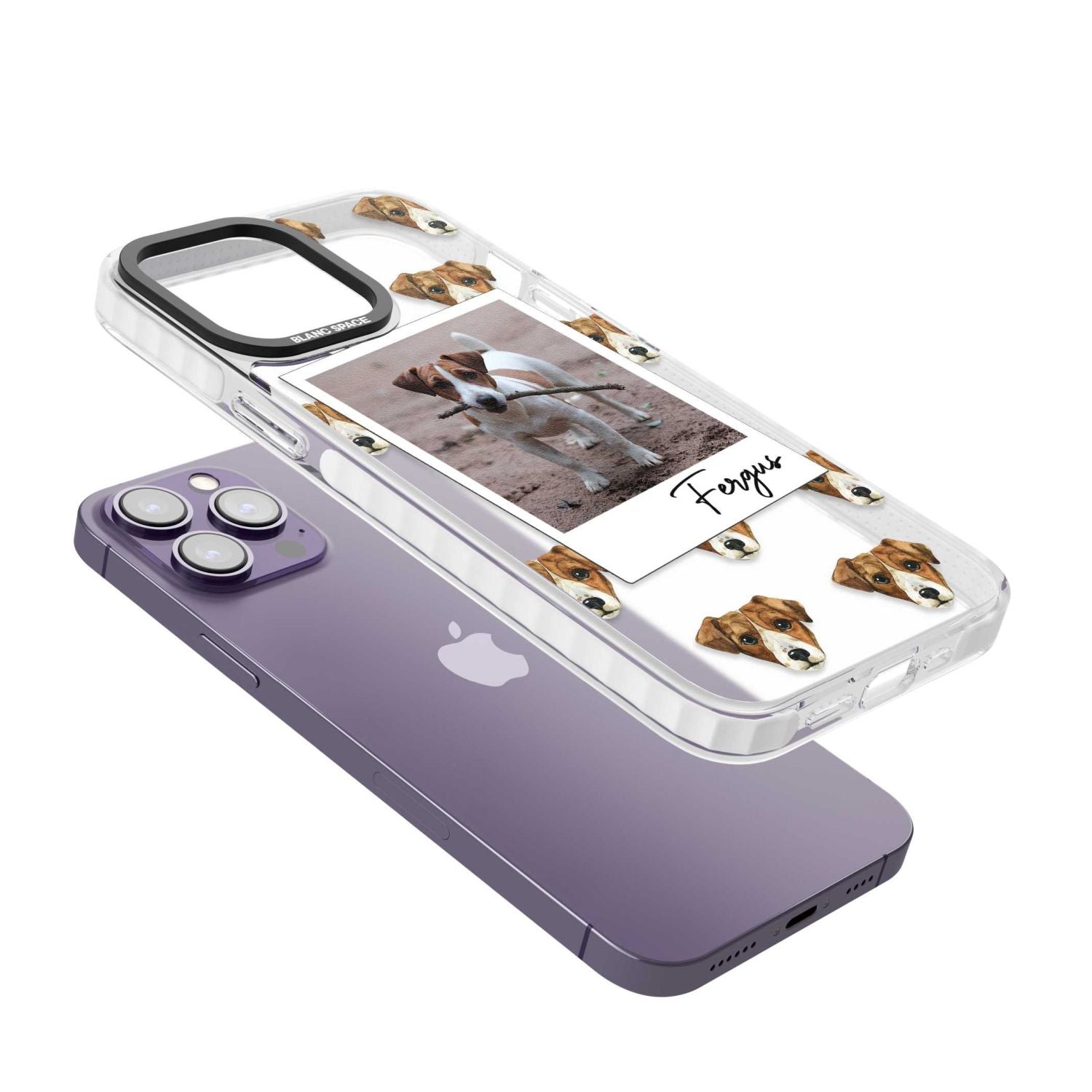 Personalised Jack Russell Instant Camera Photo