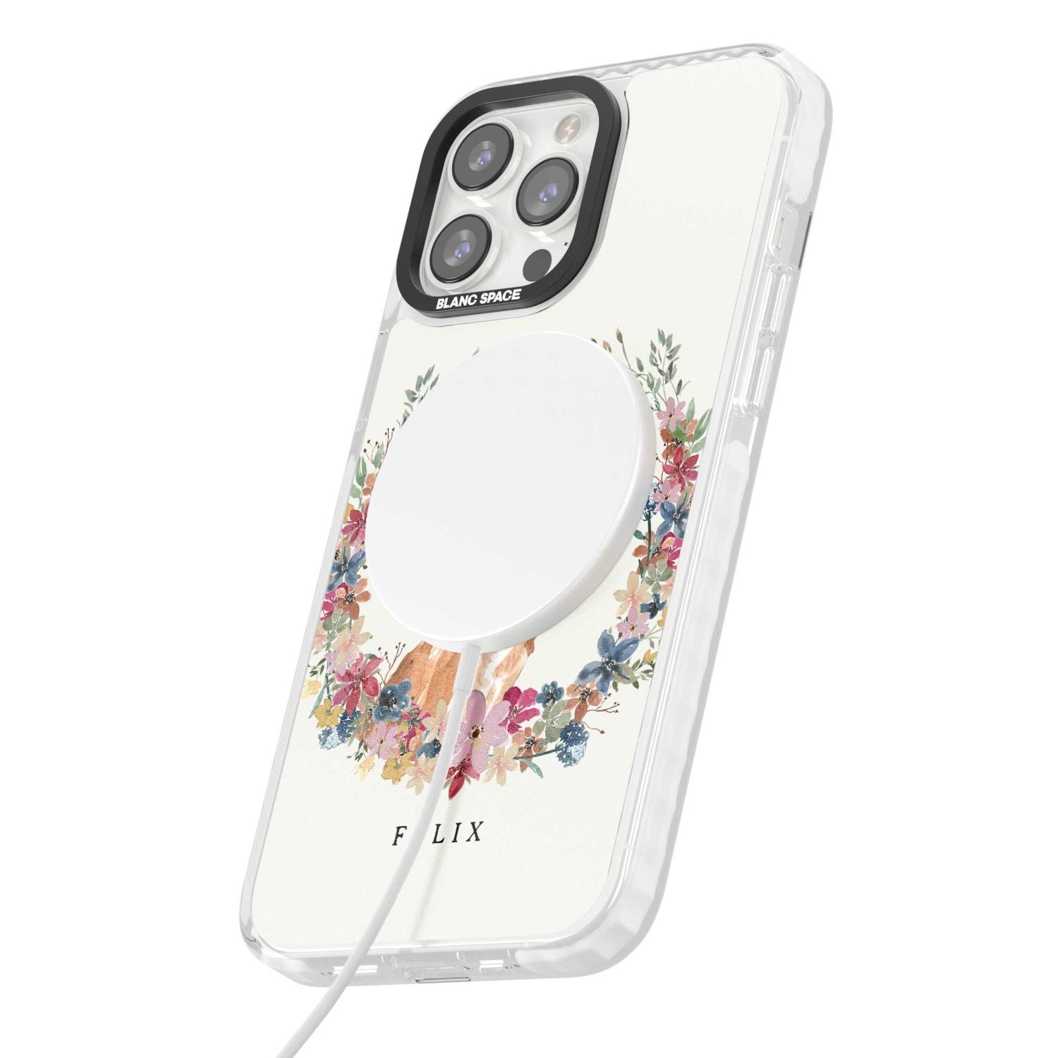 Personalised Chihuahua Floral Portrait