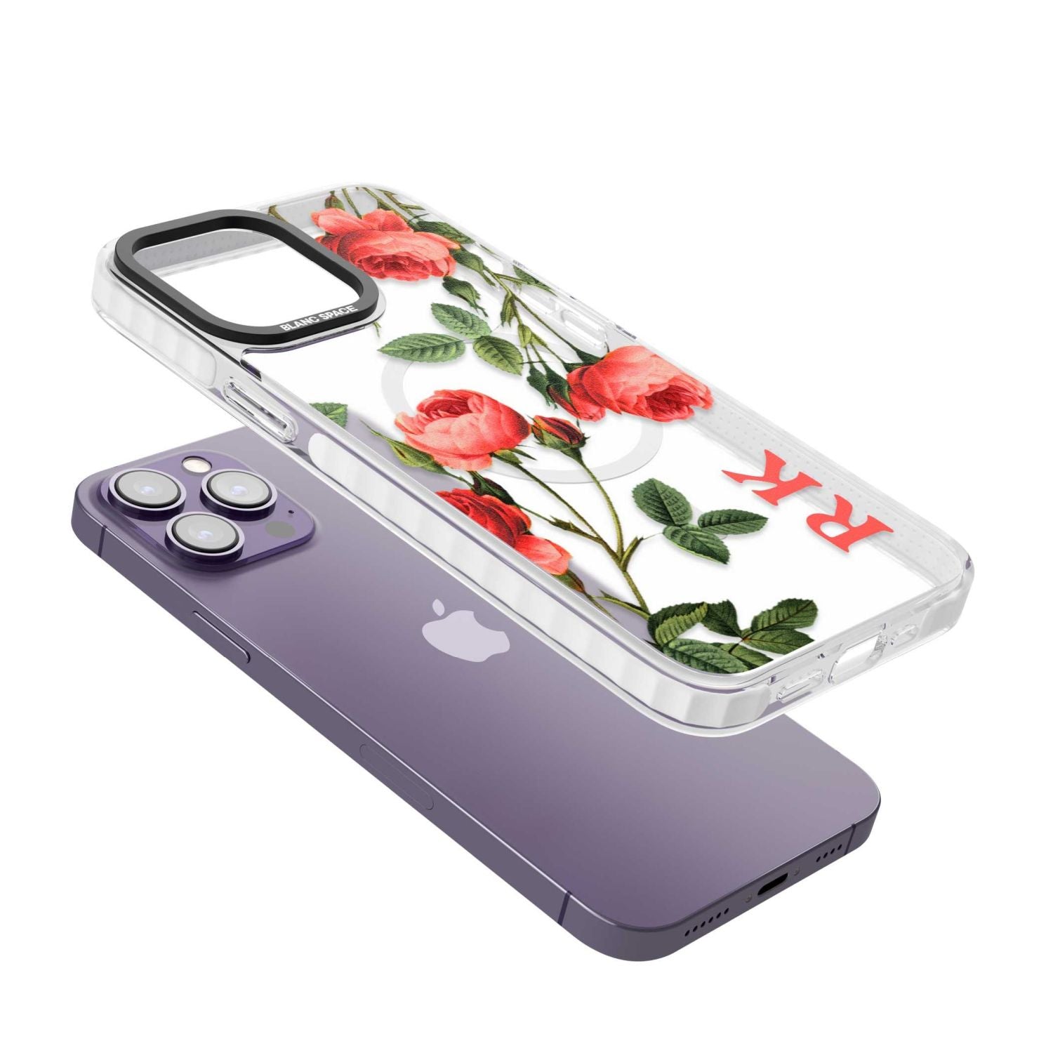 Personalised Vintage Floral Rose