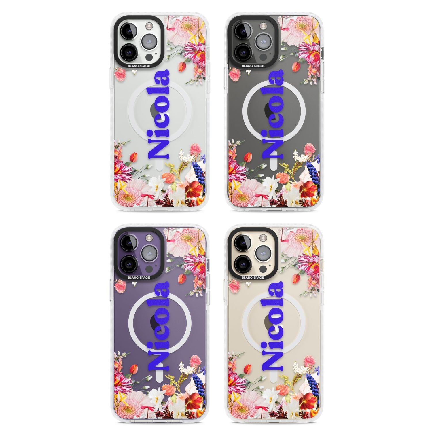 Personalised Floral Name