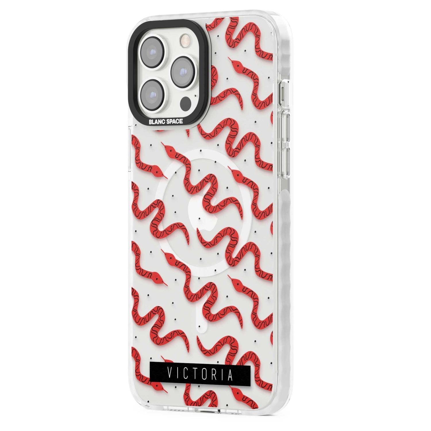 Personalised Red Snake Pattern