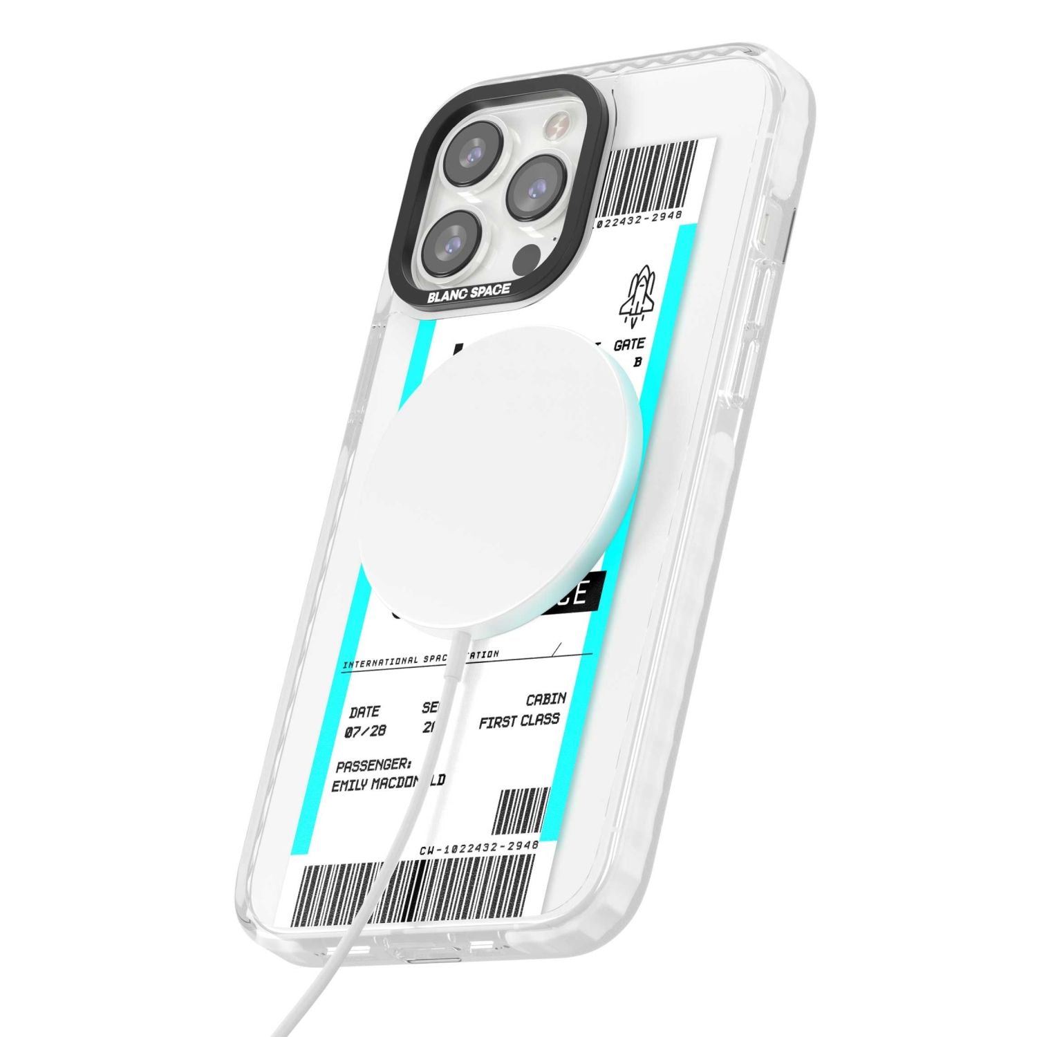 Personalised Space Travel Ticket