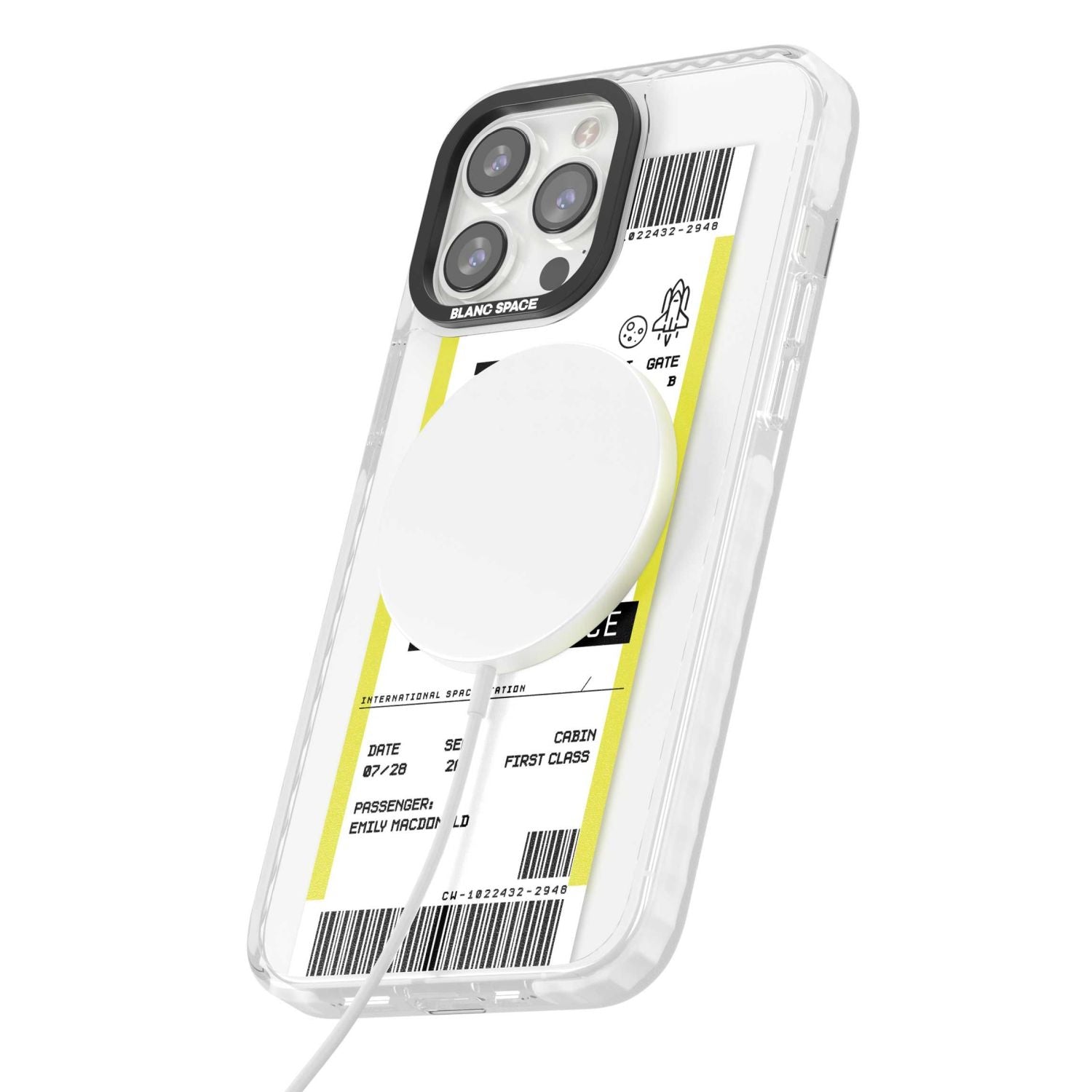 Personalised Moon Travel Ticket