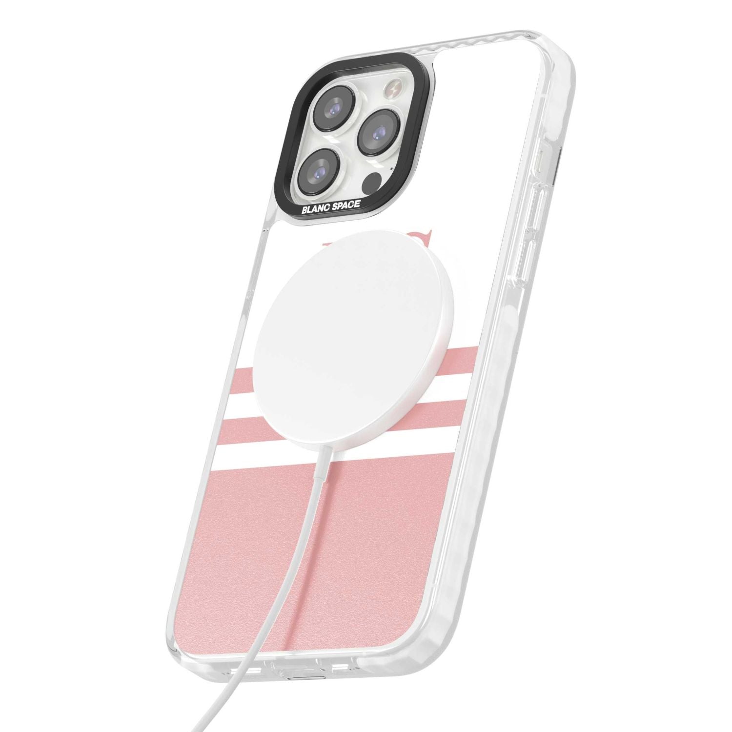 Personalised Pink Stripes & Initials