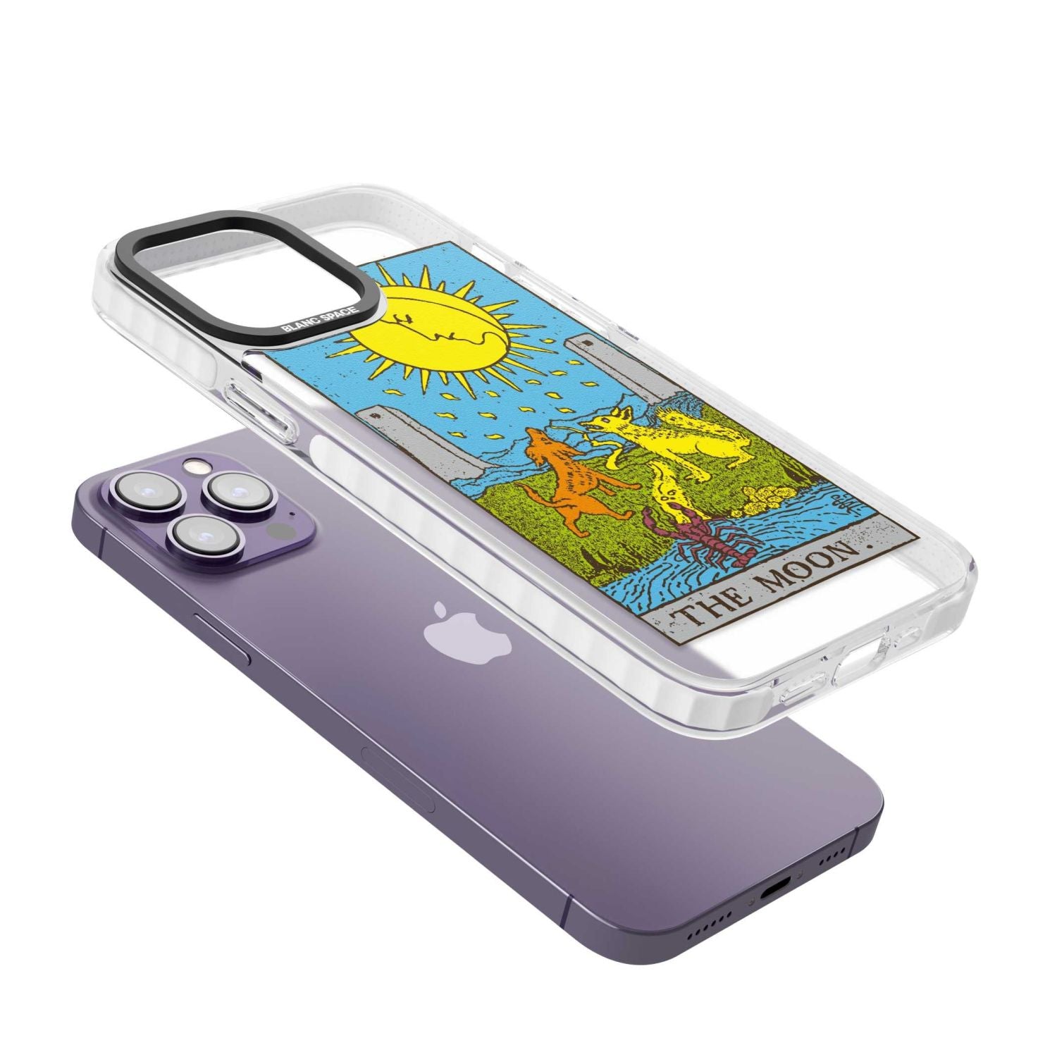 Personalised The Moon Tarot Card (Color)