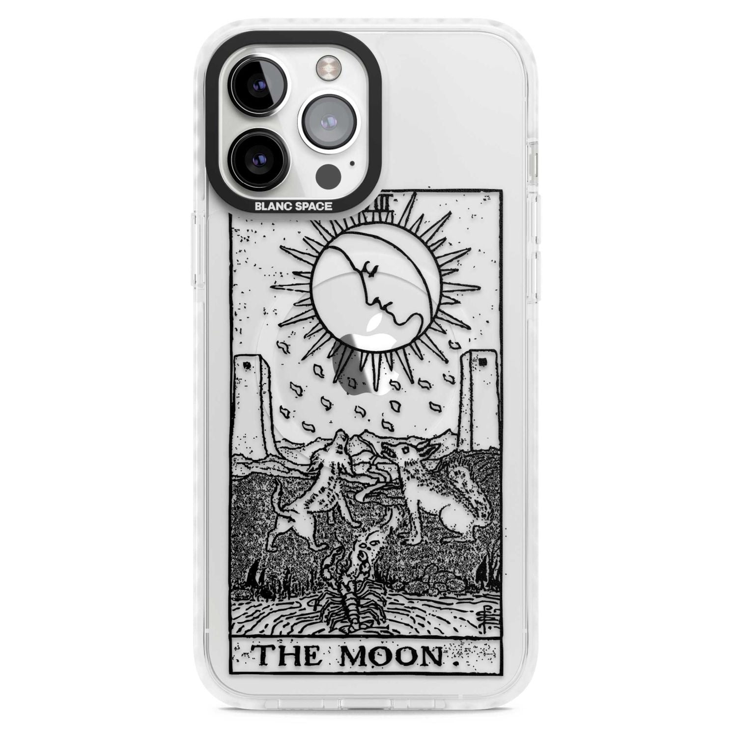 Personalised The Moon Tarot Card (Clear)