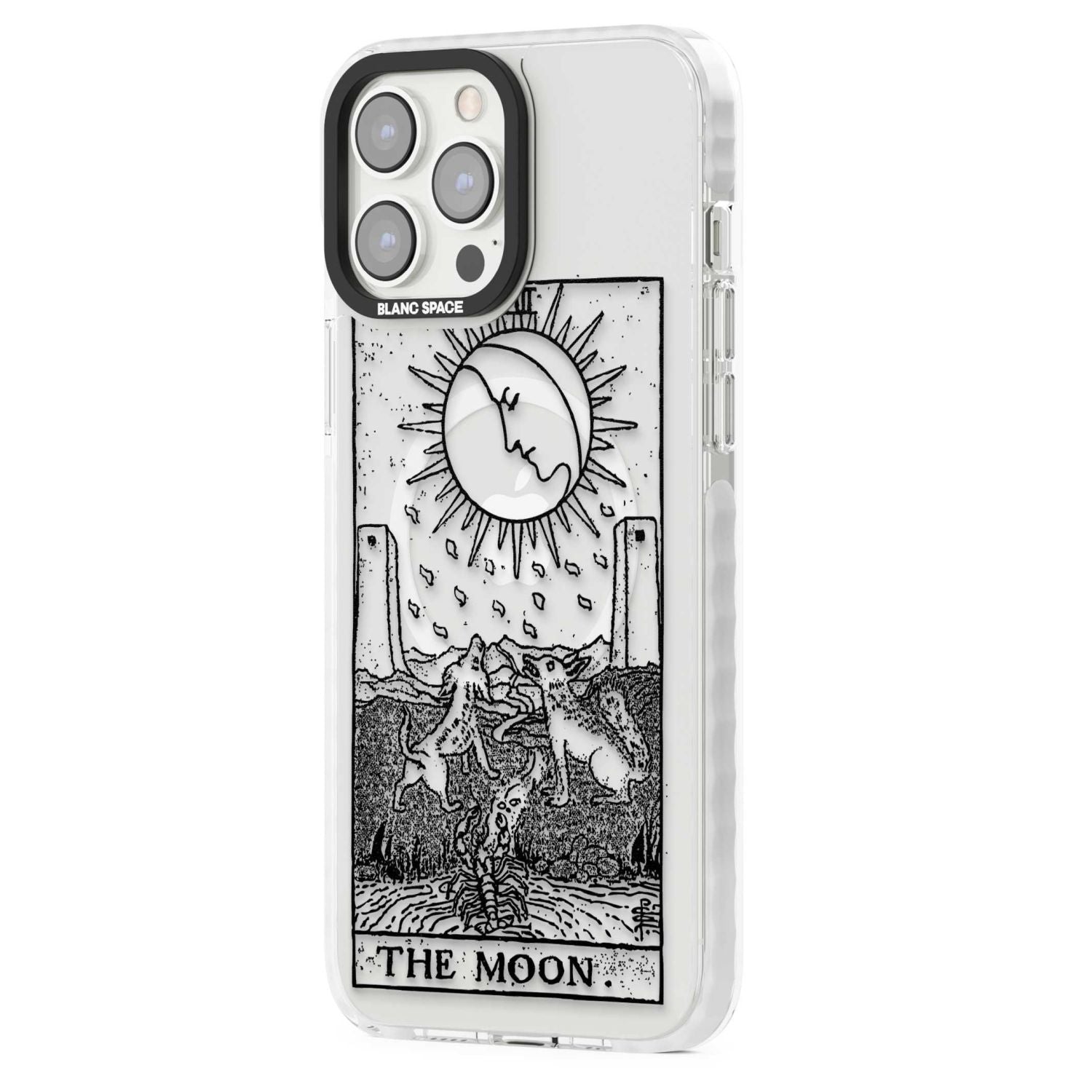 Personalised The Moon Tarot Card (Clear)