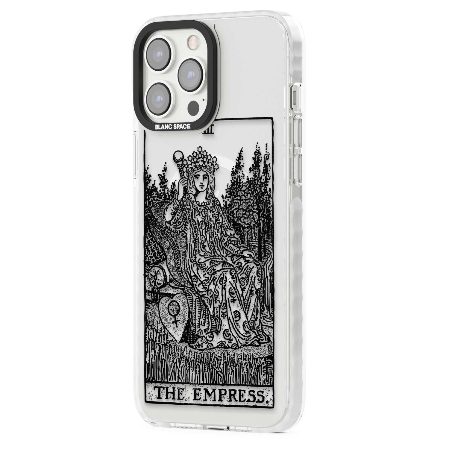 Personalised The Empress Tarot Card (Clear)