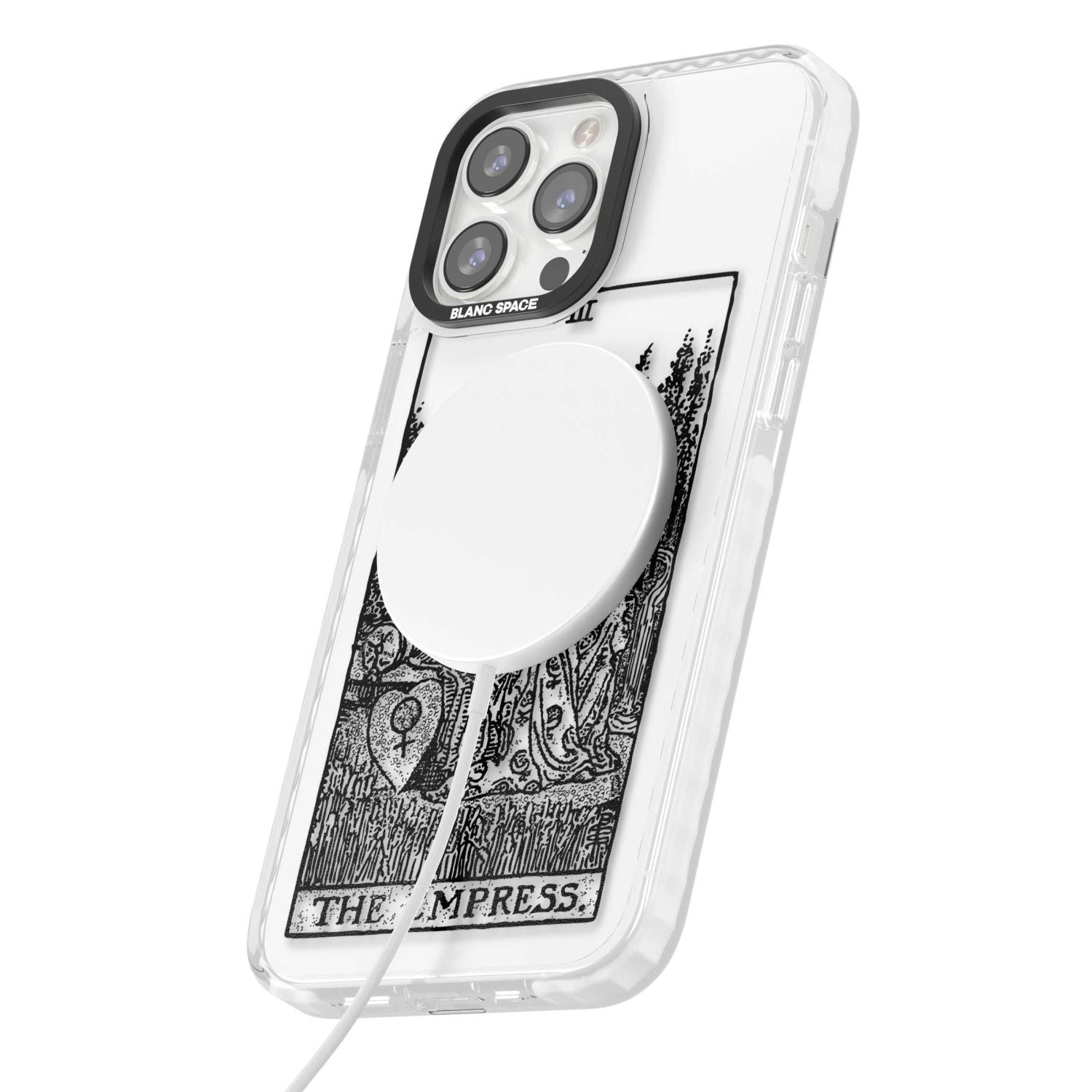 Personalised The Empress Tarot Card (Clear)