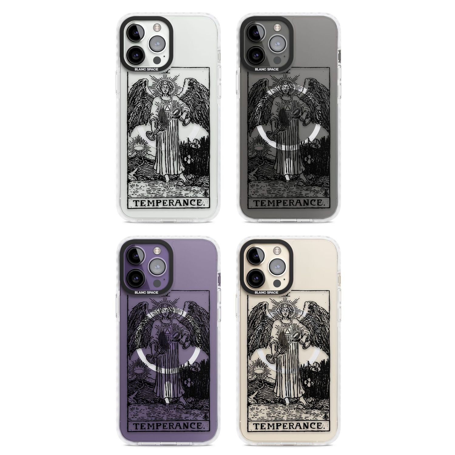 Personalised Temperance Tarot Card (Clear)