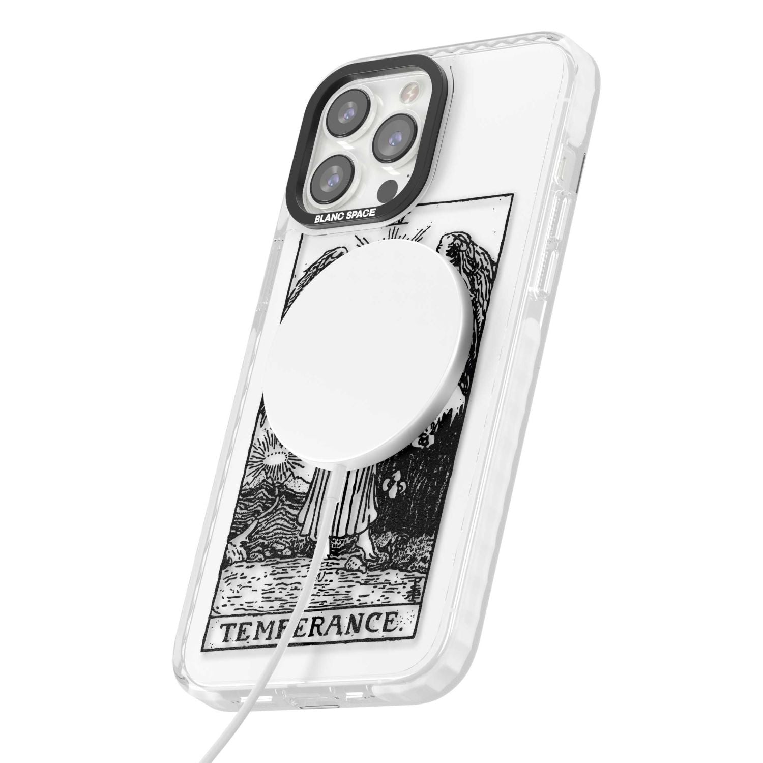 Personalised Temperance Tarot Card (Clear)