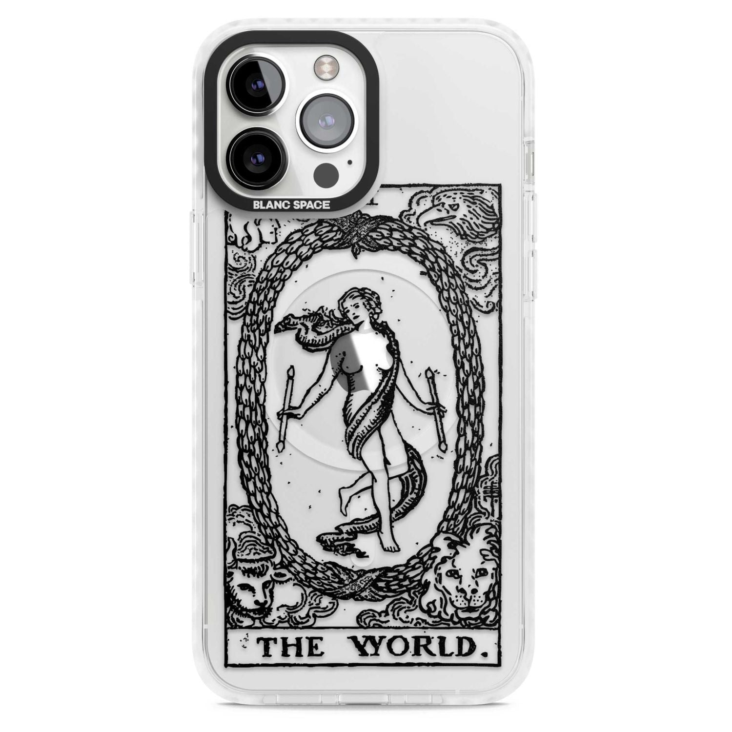 Personalised The World Tarot Card (Clear)