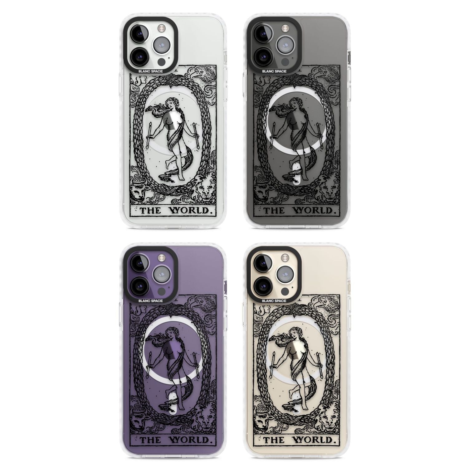 Personalised The World Tarot Card (Clear)