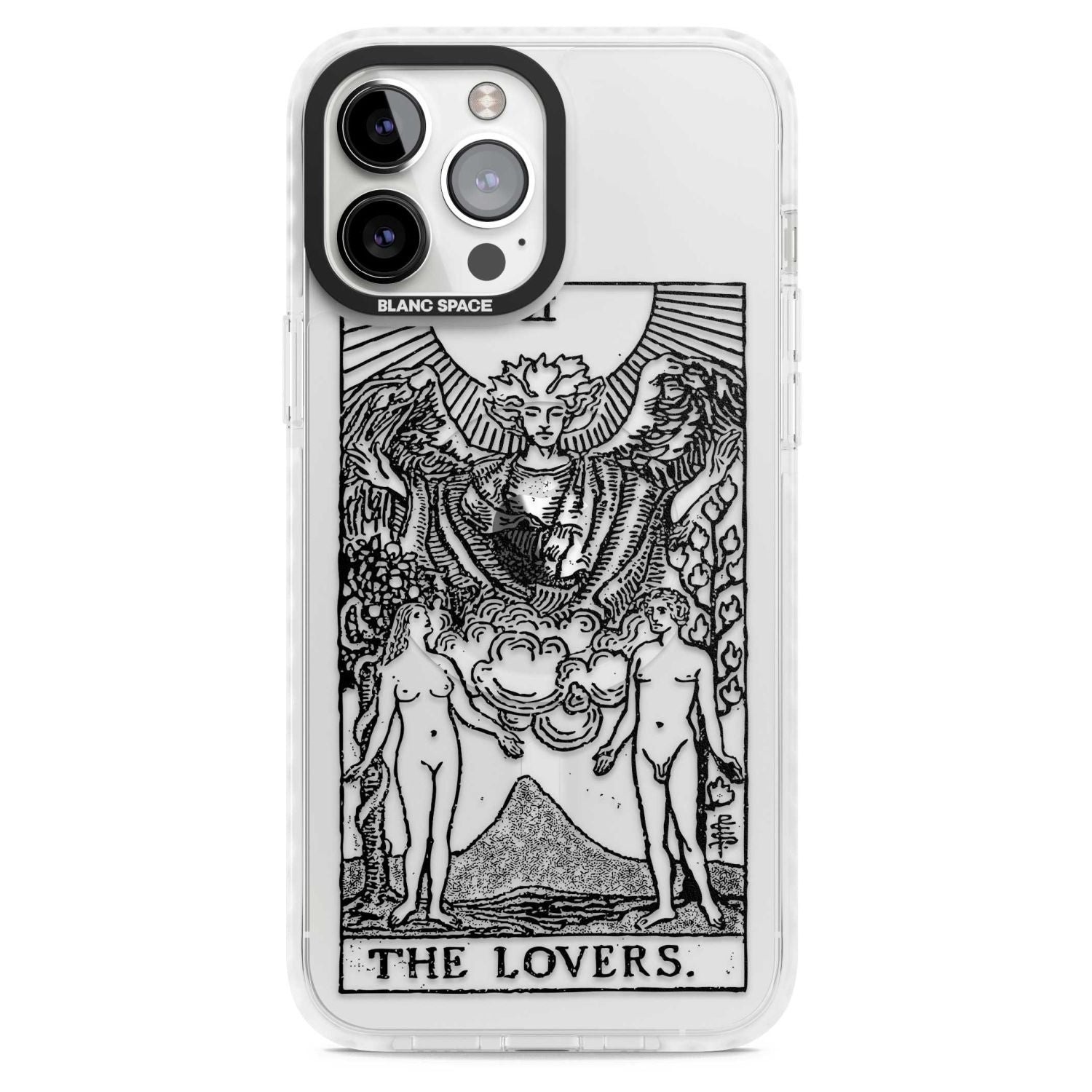 Personalised The Lovers Tarot Card (Clear)