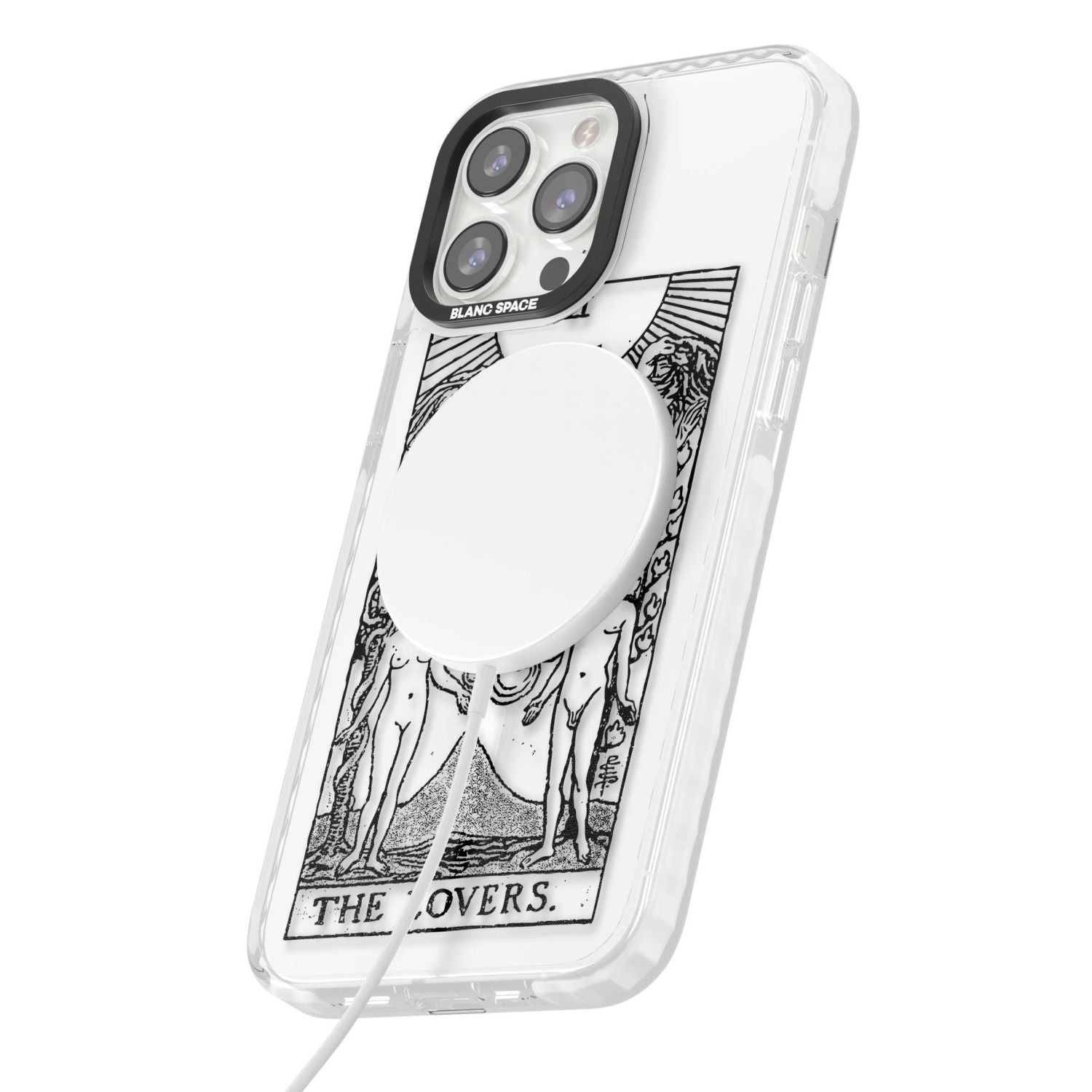 Personalised The Lovers Tarot Card (Clear)