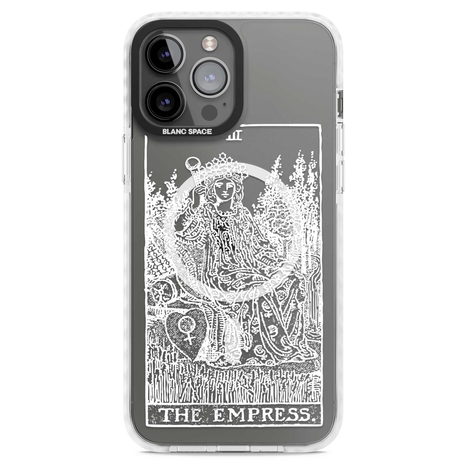 Personalised The Empress Tarot Card (White)