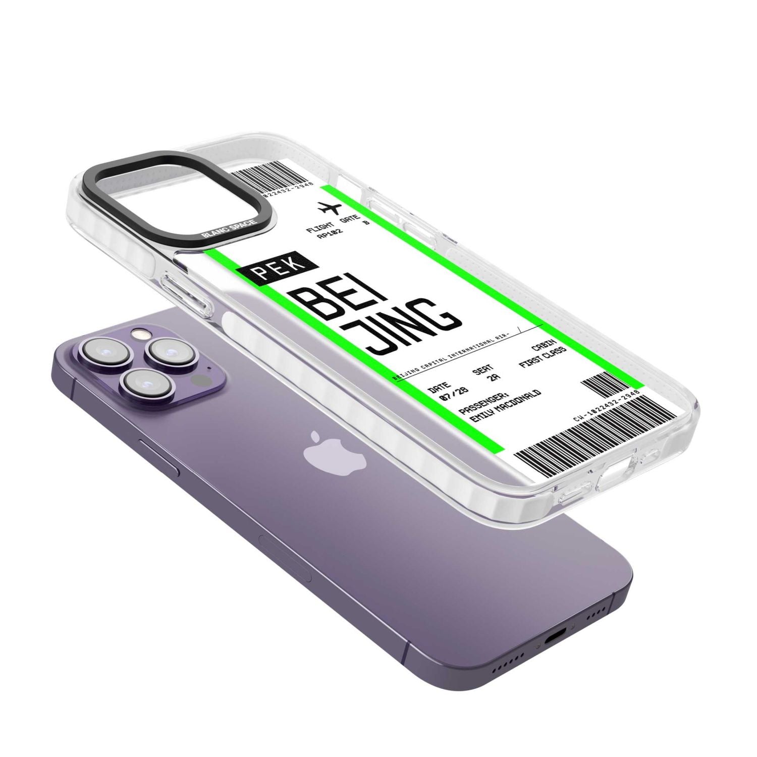 Personalised Beijing Boarding Pass