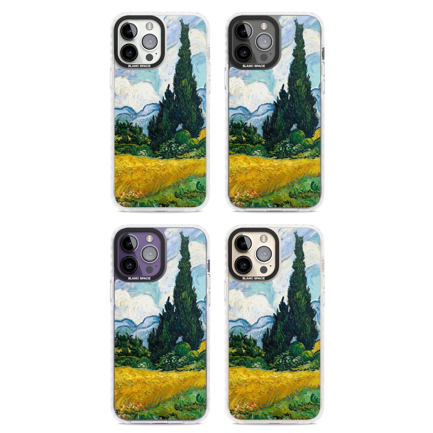 Wheat Field With Cypresses By Vincent Van Gogh