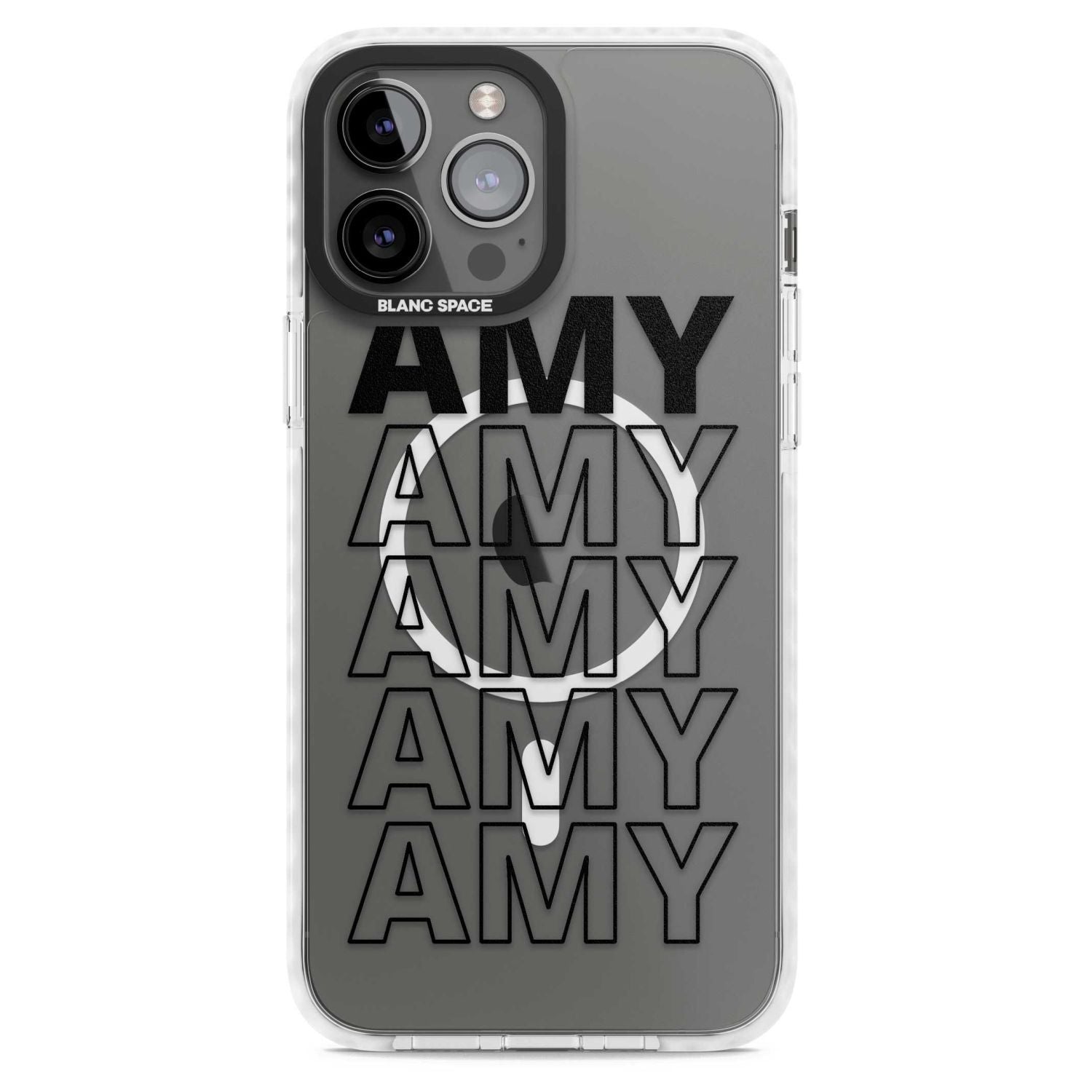 Personalised Bold Name Repetition