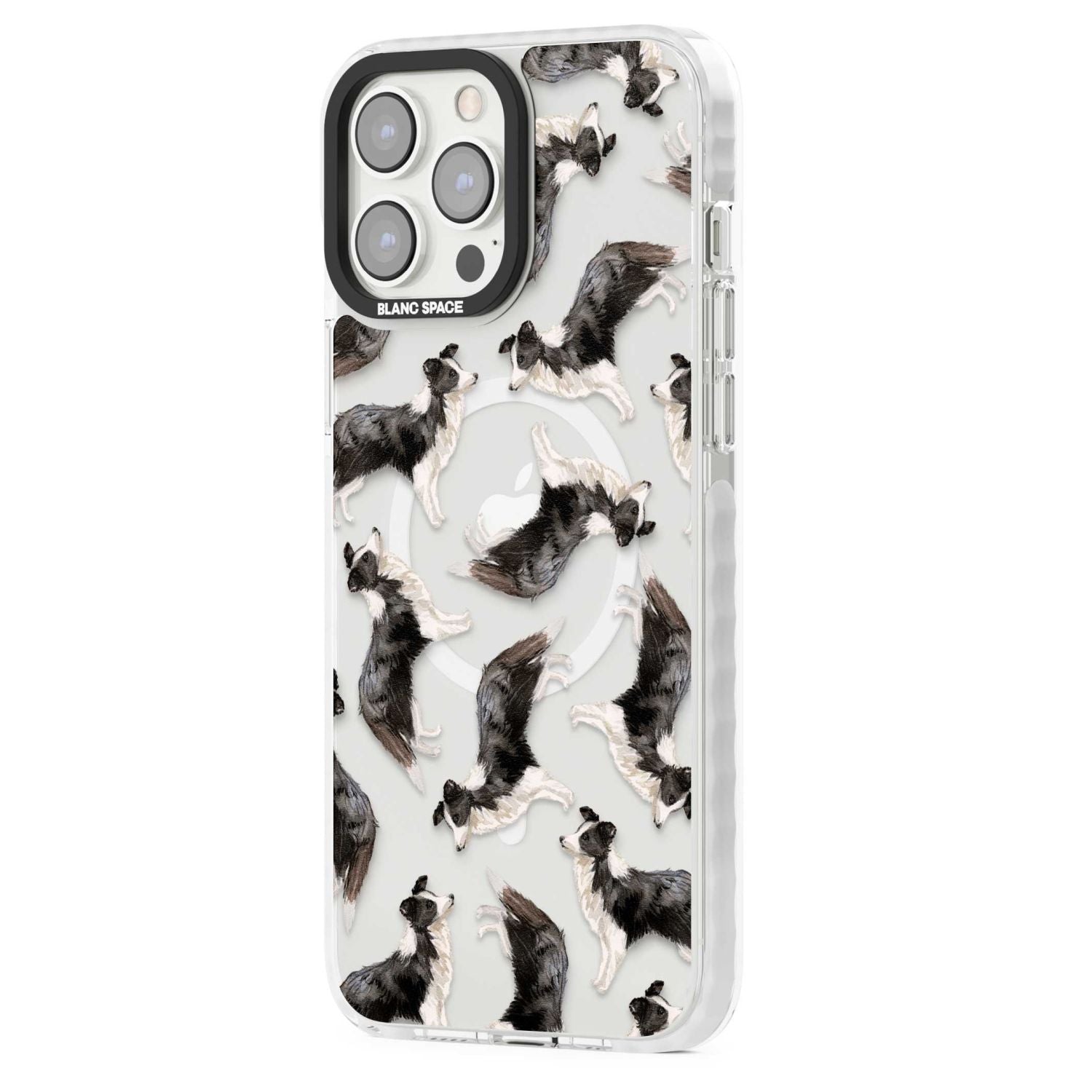 Border Collie Pattern Watercolour