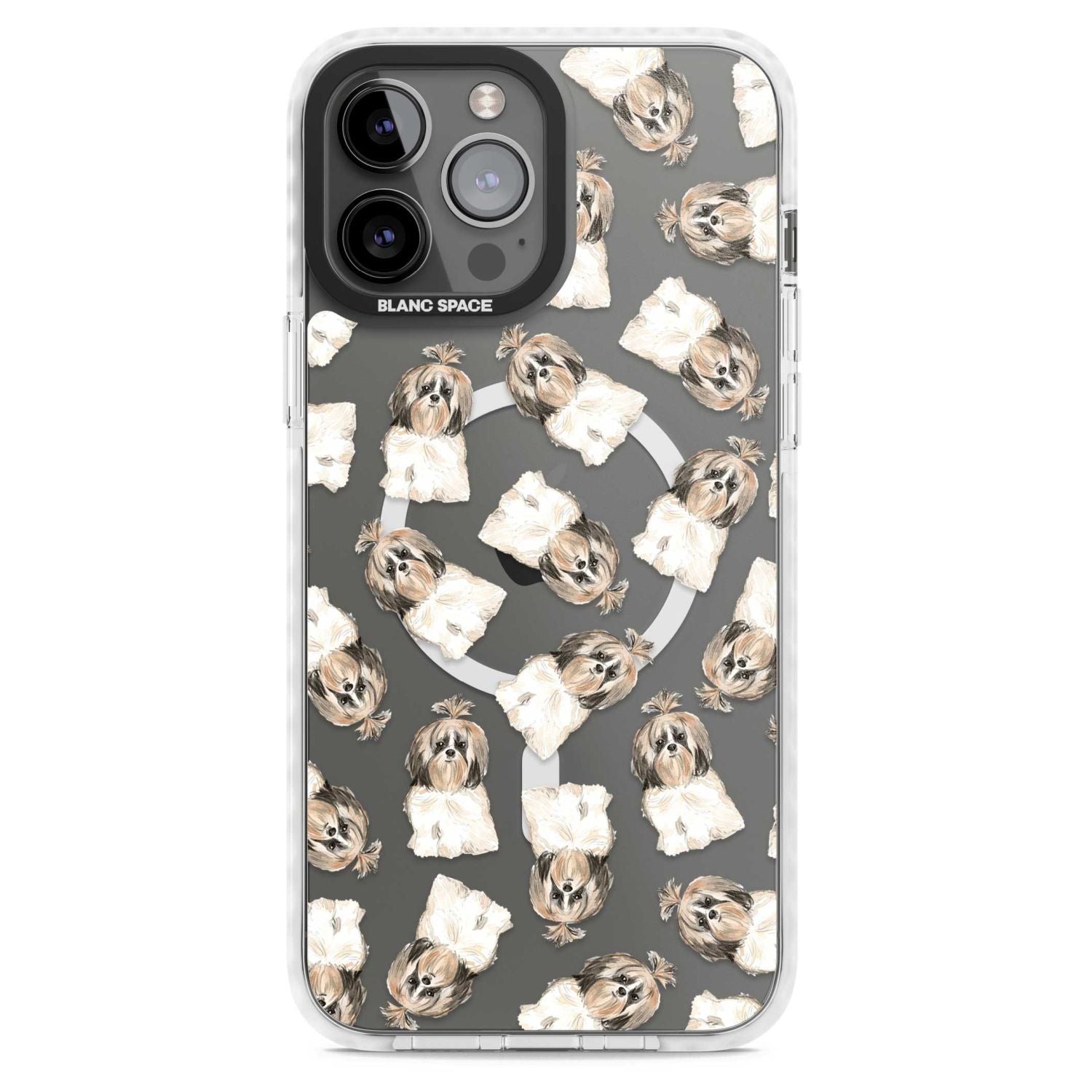 Shih Tzu Pattern Long Hair