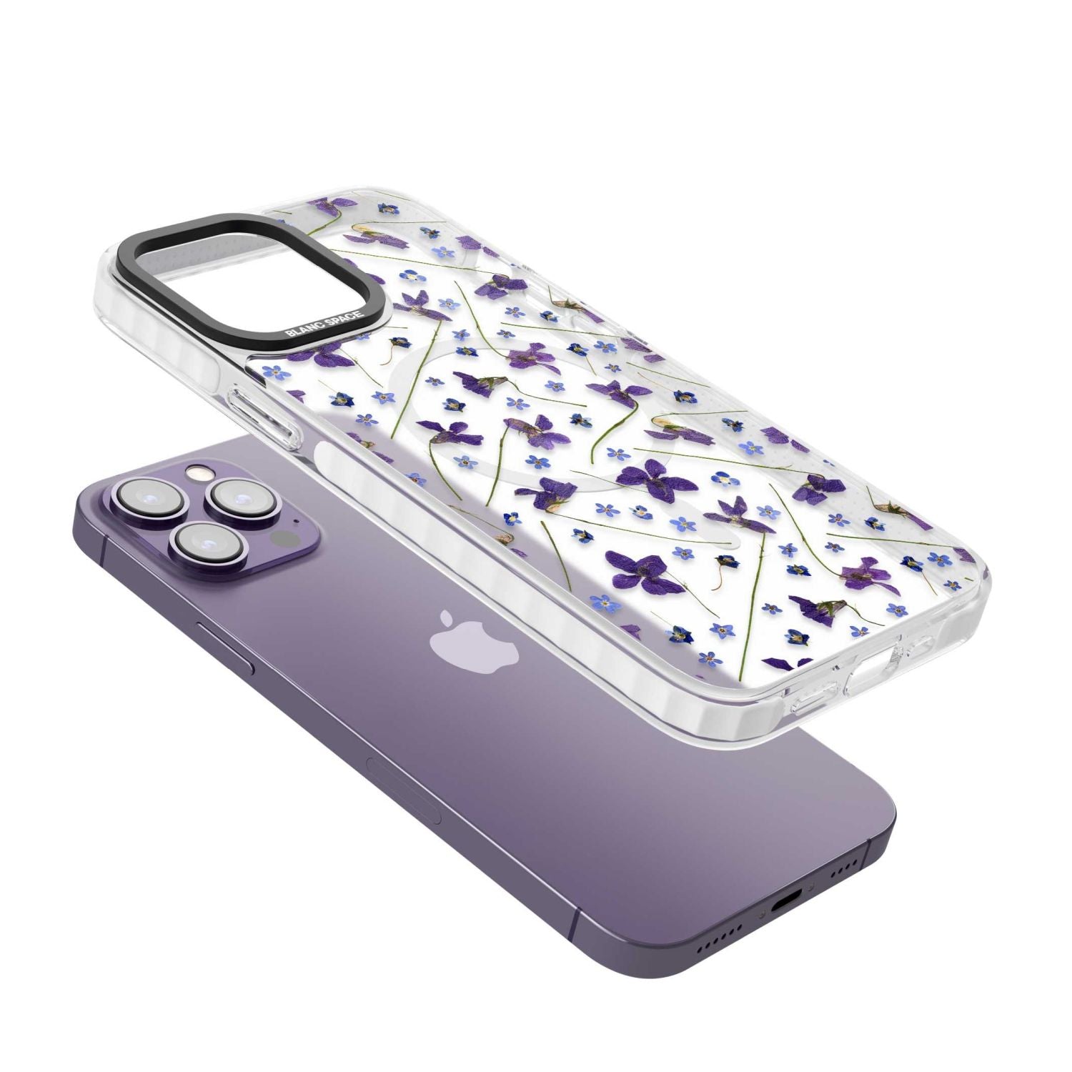 Pressed Violet Flower