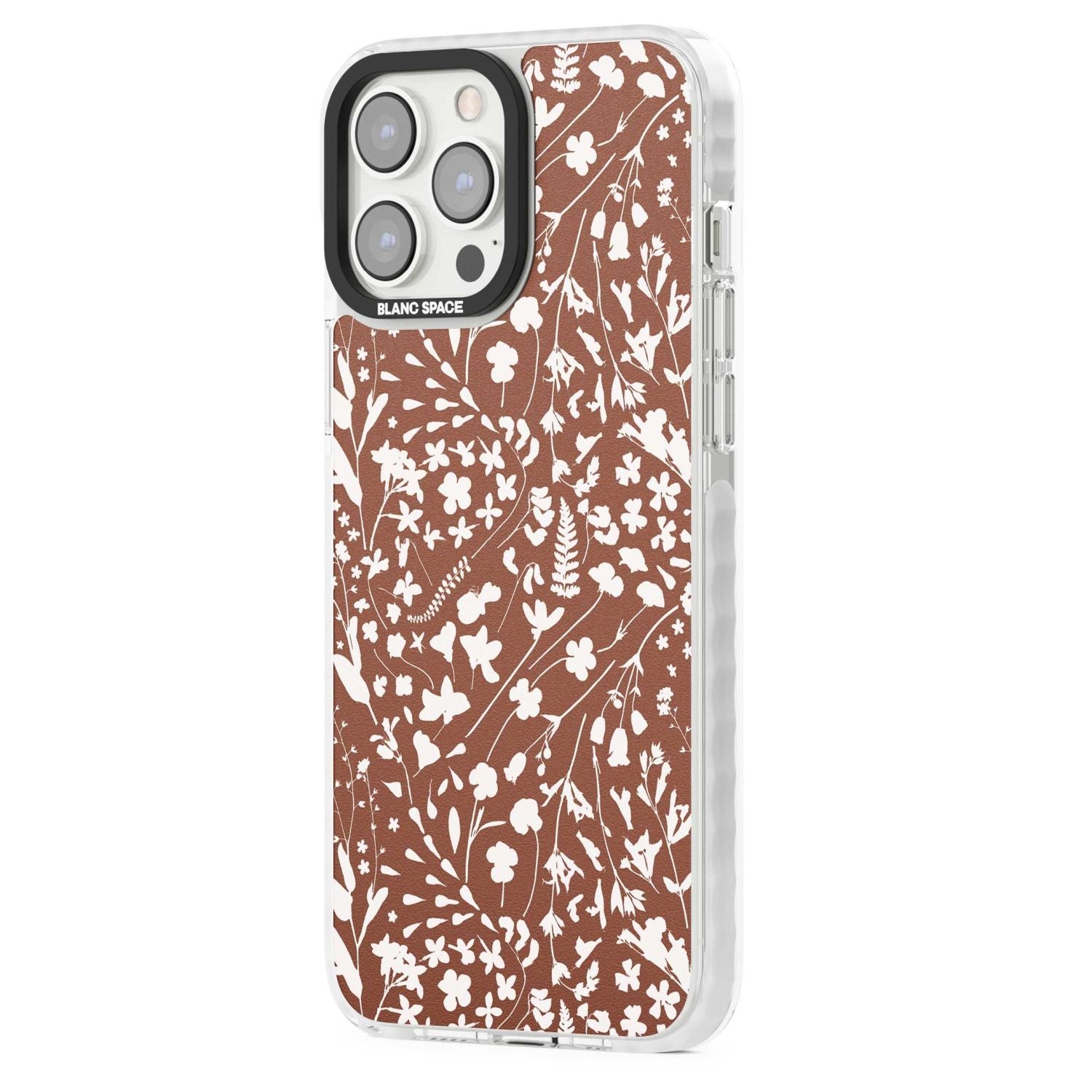 Wildflower Cluster On Terracotta