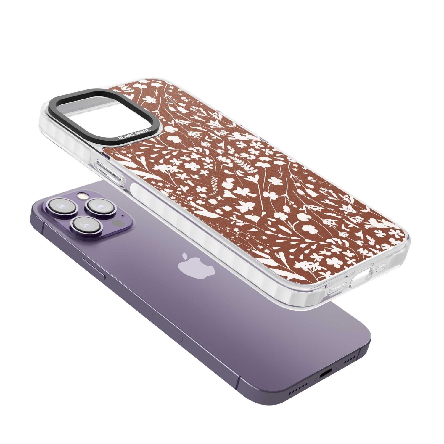 Wildflower Cluster On Terracotta