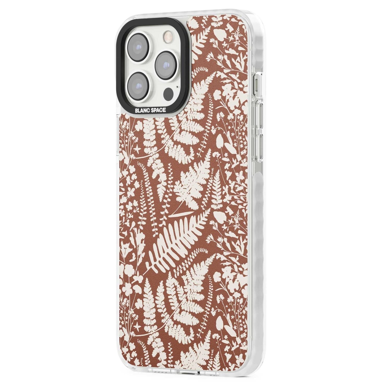 Wildflowers And Ferns On Terracotta