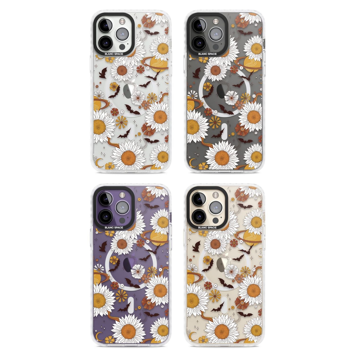 Halloween Bats And Planets