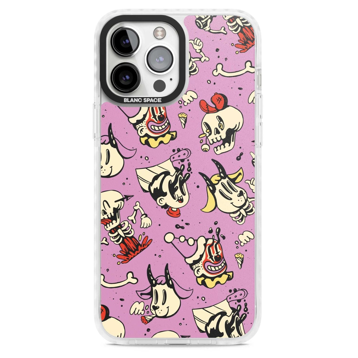 Purple Retro Halloween Pattern