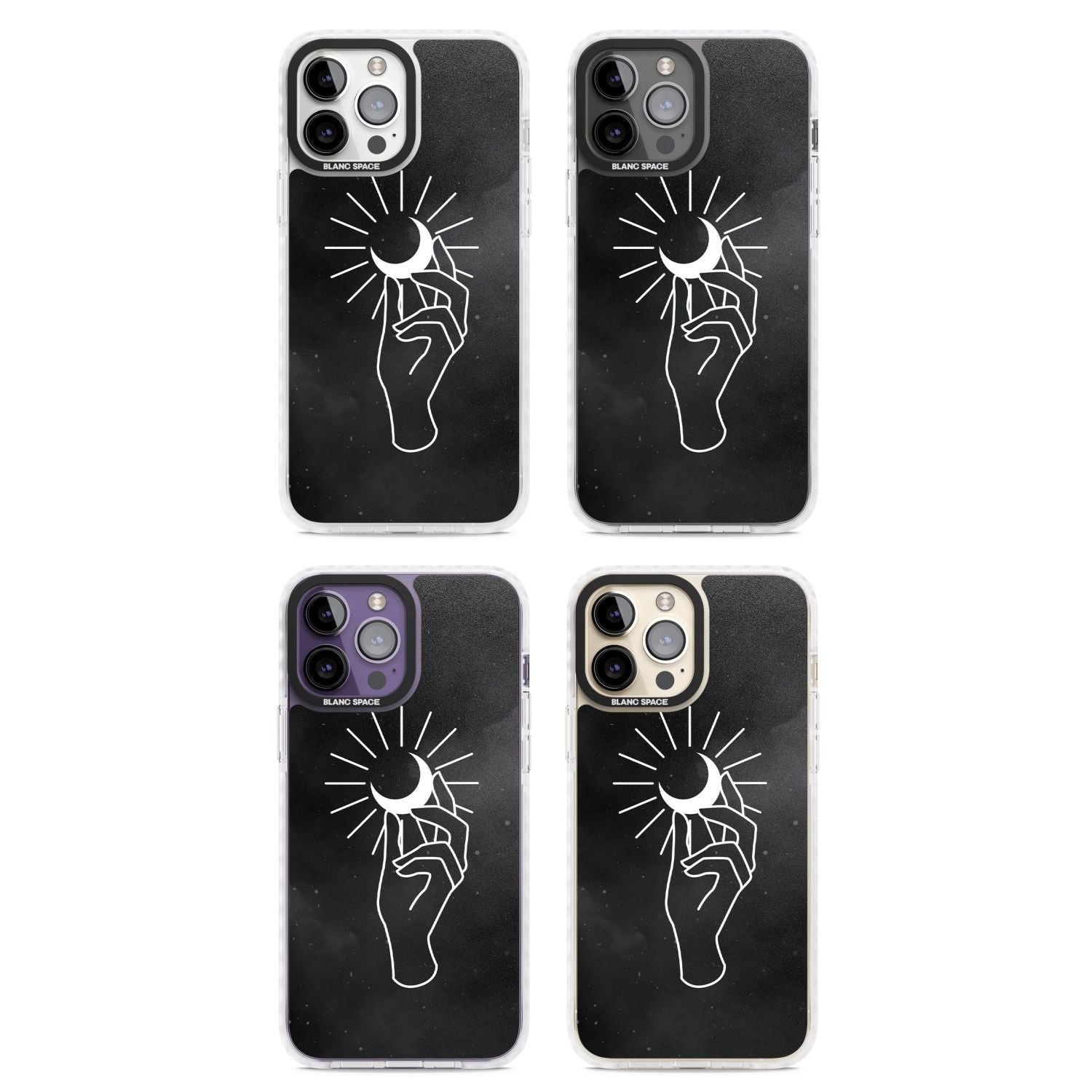 Hand Holding Celestial Moon