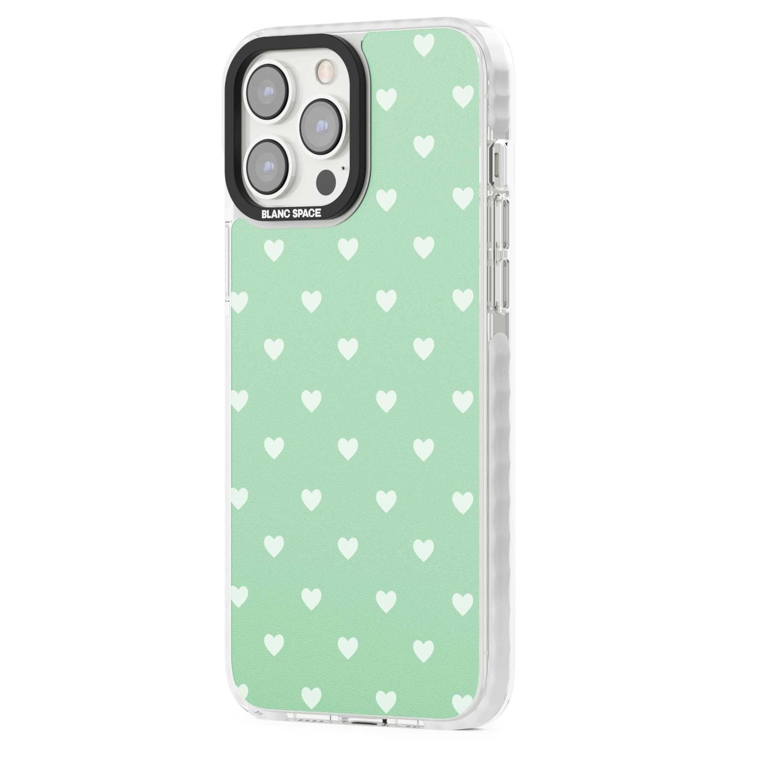 Small Heart Pattern: Green