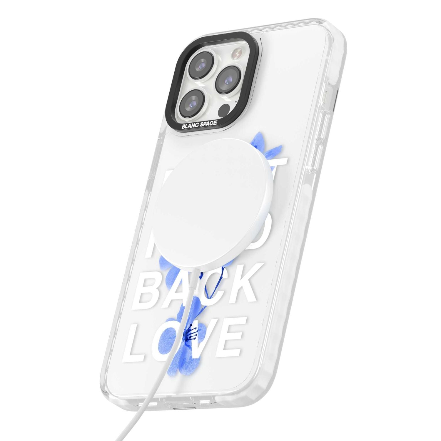 Don'T Hold Back Love Blue & White