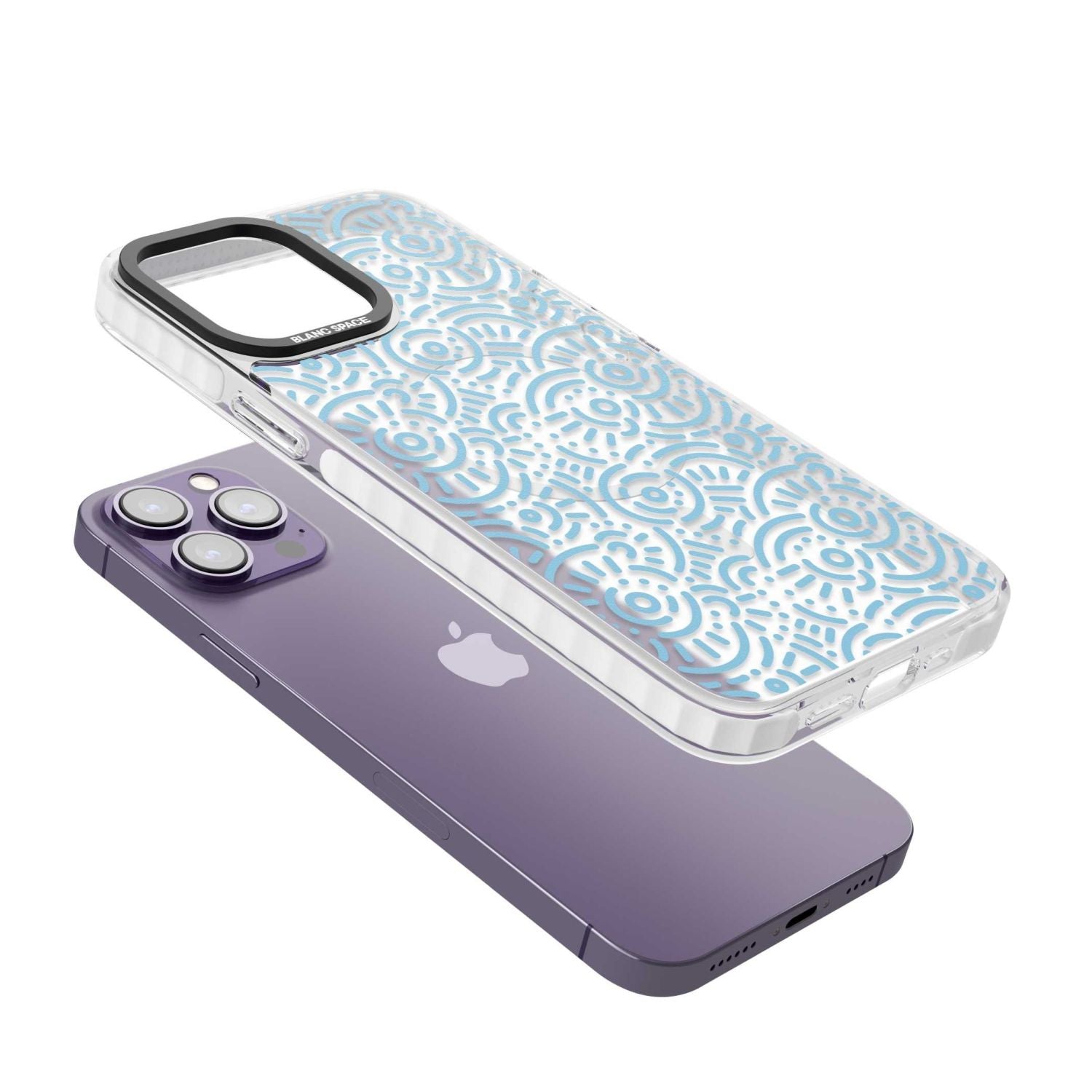 Light Blue Retro Pattern