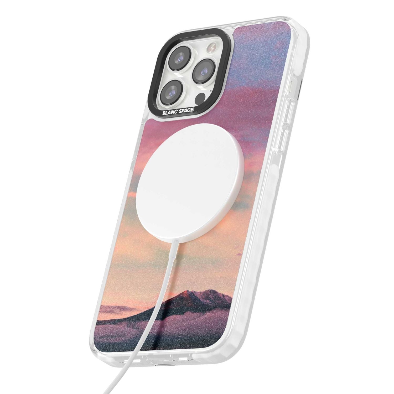 Pastel Mountain Sunset